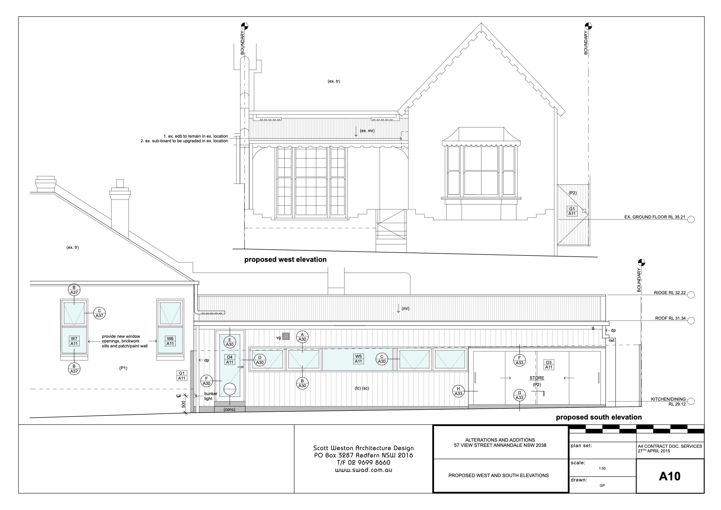 A10 PROPOSED WEST AND SOUTH ELEVATIONS.jpg