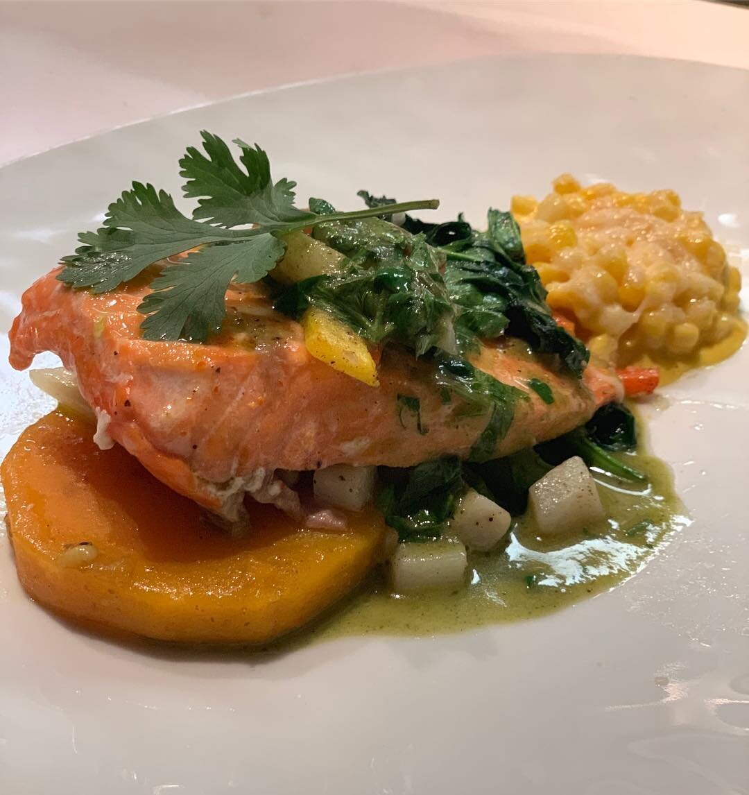 One of your entree choices will include Fjord Ocean Trout  for the upcoming 2019 Restaurant Week. Runs Friday, January 25th thru Thursday, February 7th. 4-course menu $48 per person