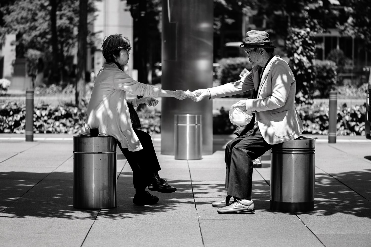 Chasing Light, Moments and People at the Tokyo International Forum.