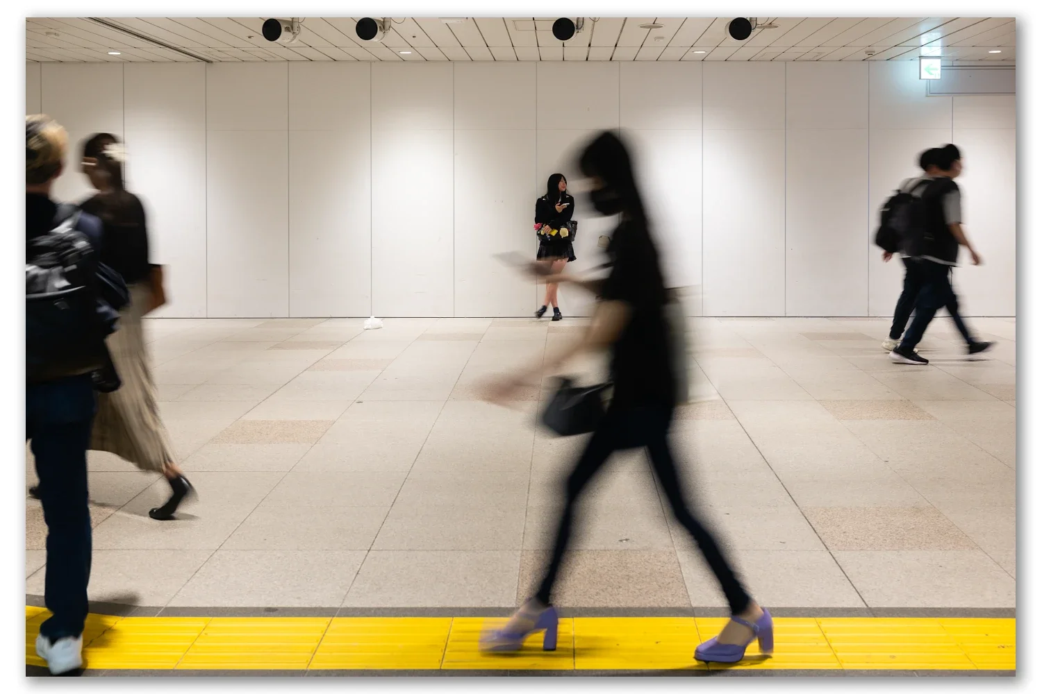 Camping on an Idea in the Shinjuku Underground