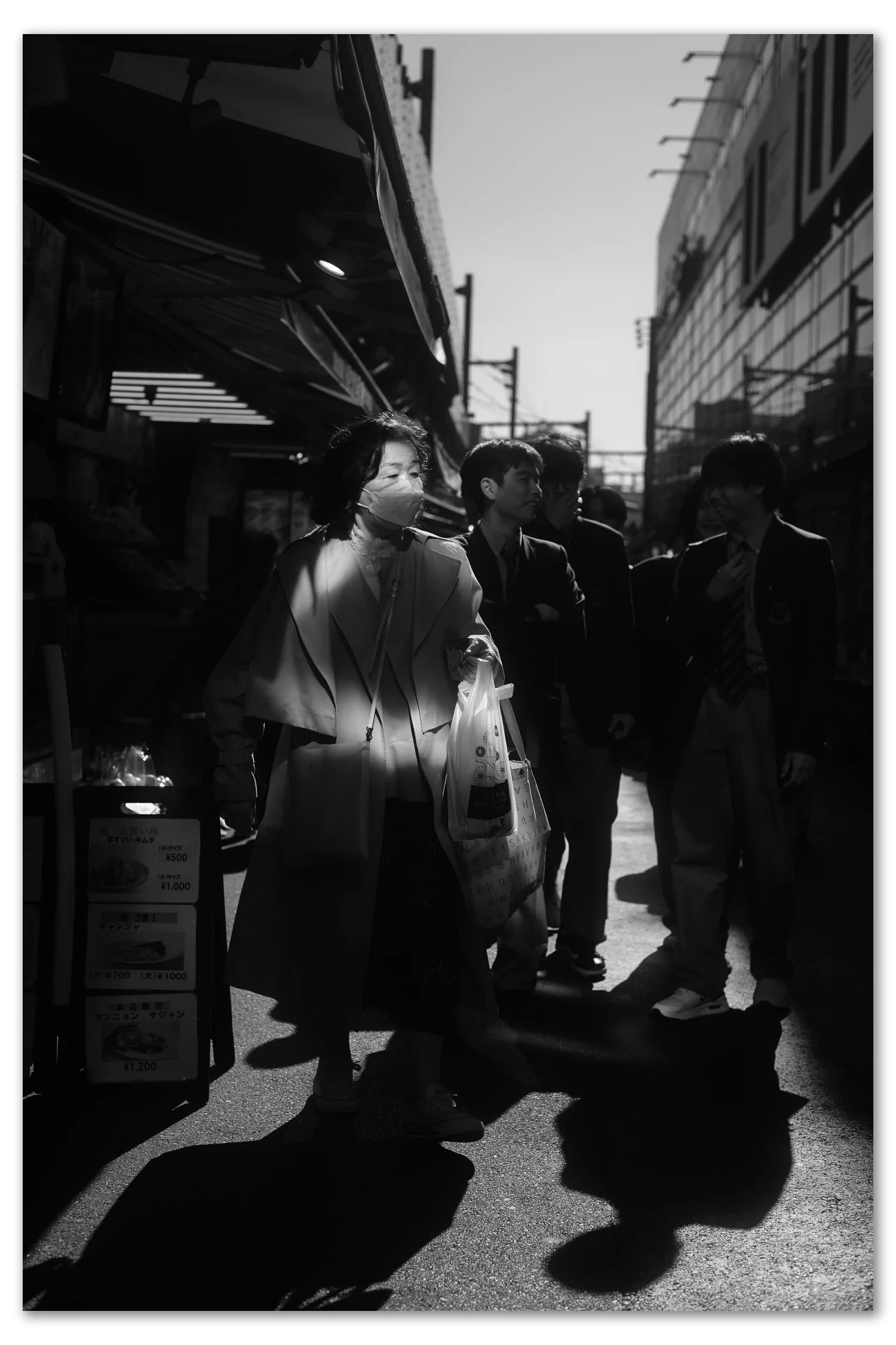 The Best Location for Street Photography in Tokyo: The Reflected Light of Ueno Market
