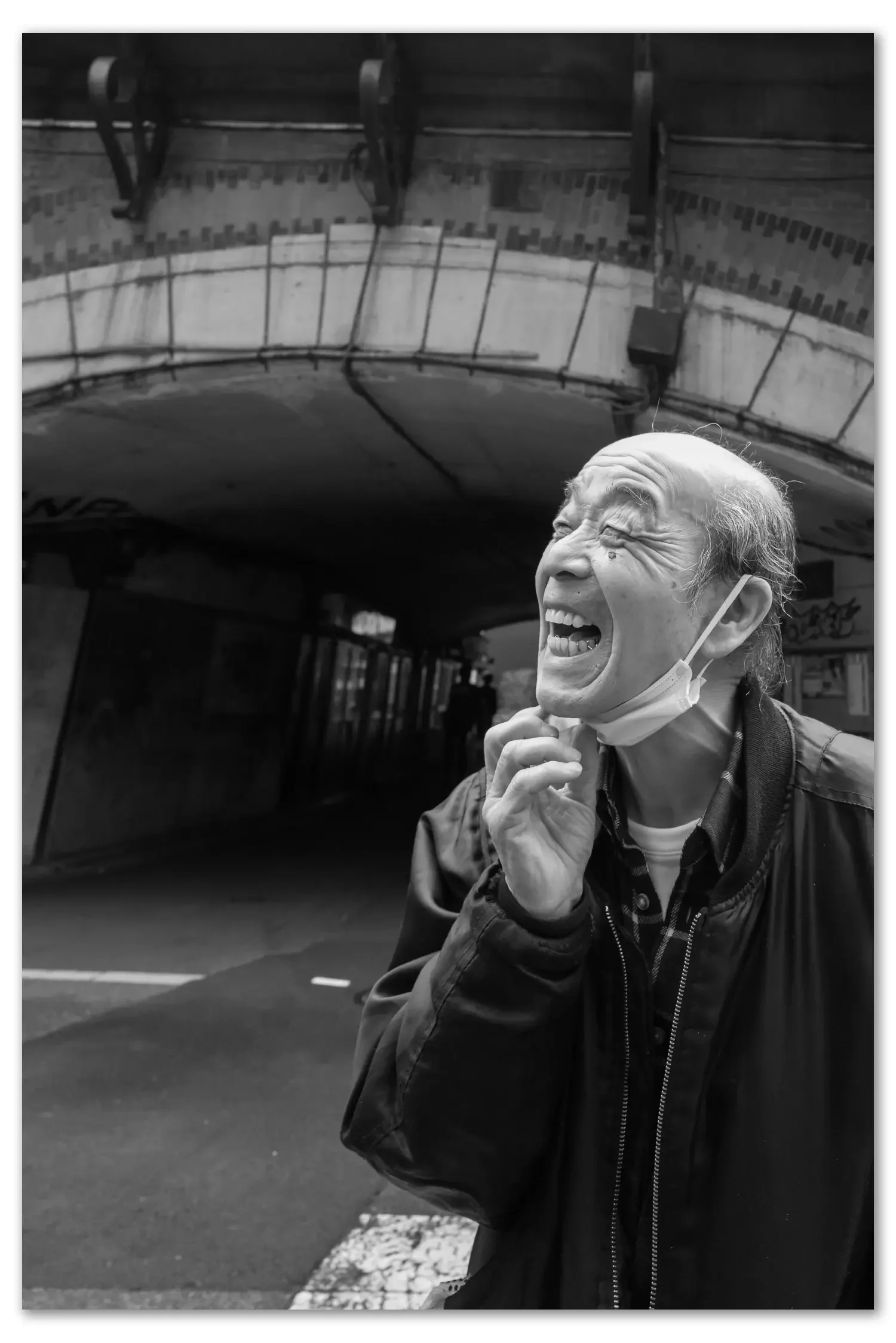 Shinbashi-Yurakucho street portrait masterclass