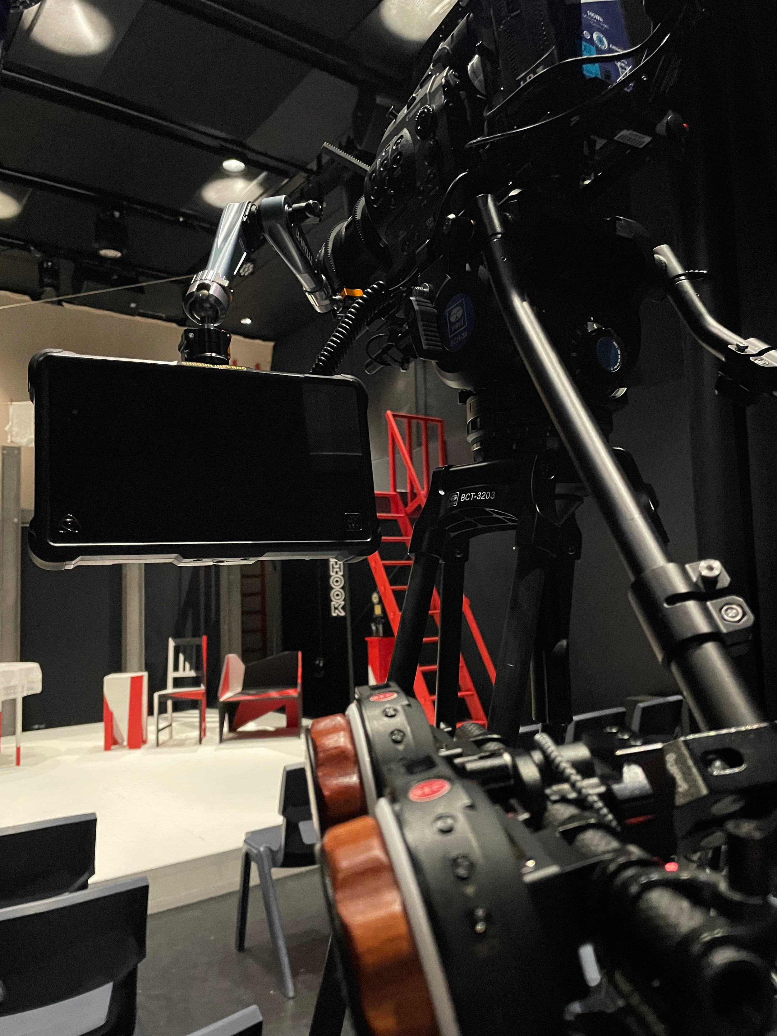 2 Cameras and a gimbal setup for Brighton College