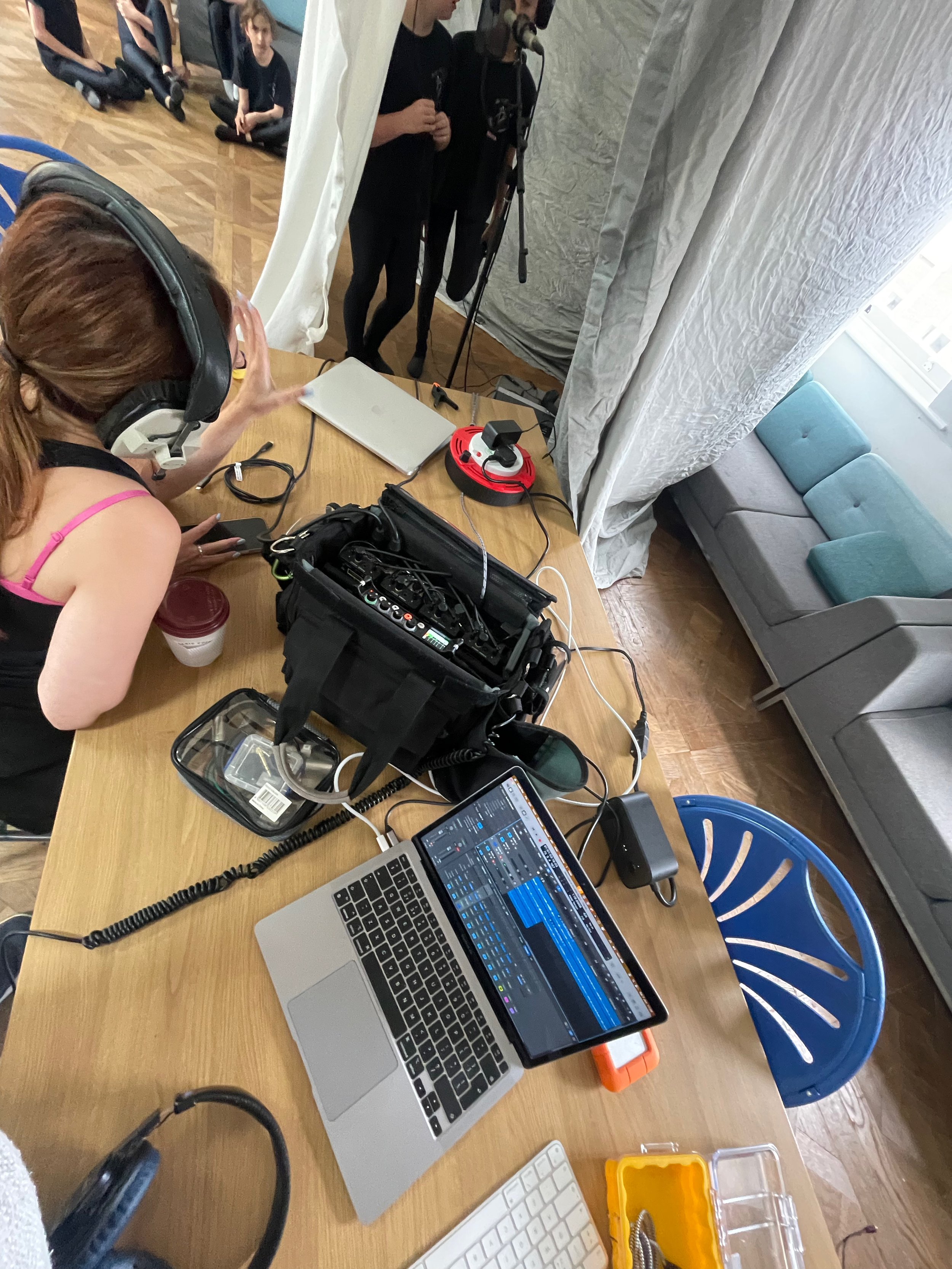 Recording vocals for RTAD show 2025