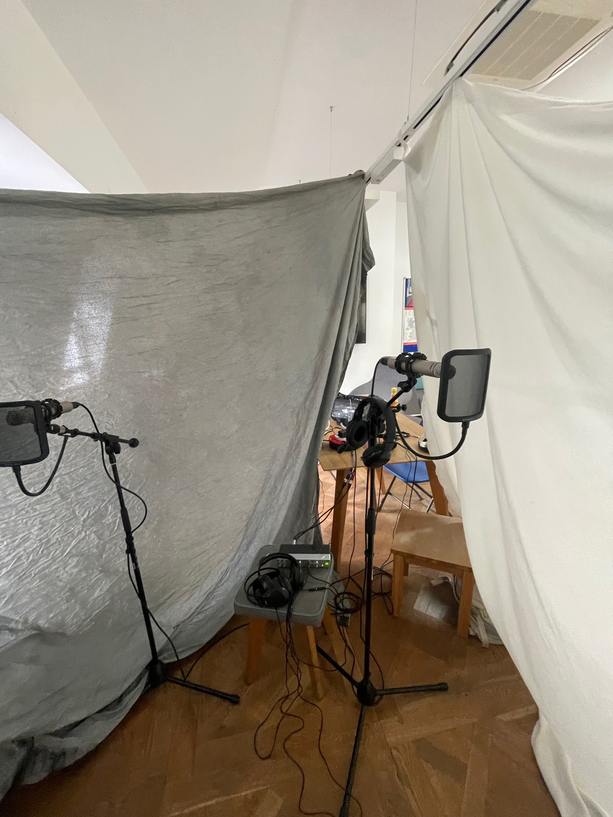 Recording vocals for RTAD show 2025