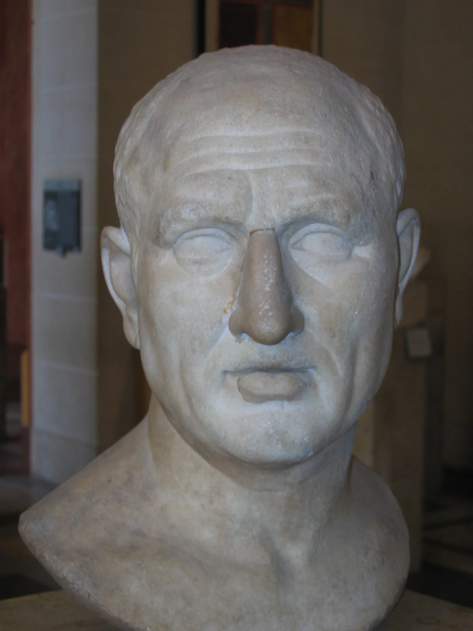 Bust of Cicero.