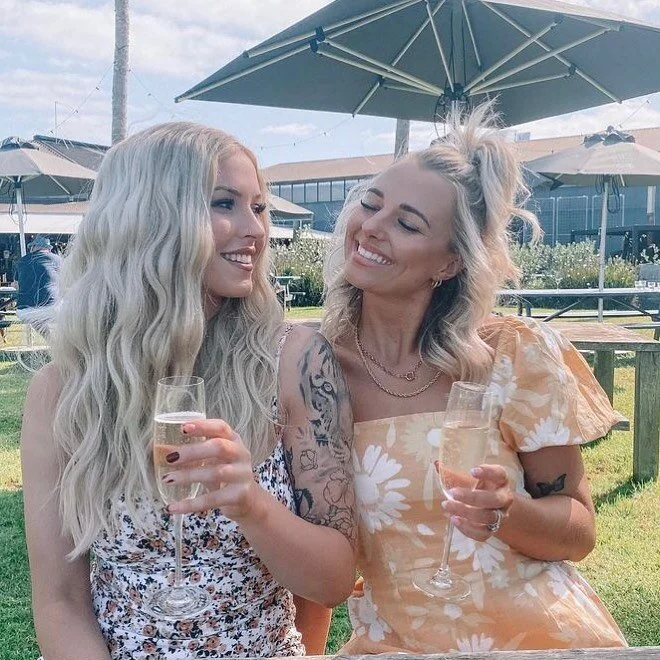 Our nail besties looking fire as always 🔥💖💅🏻