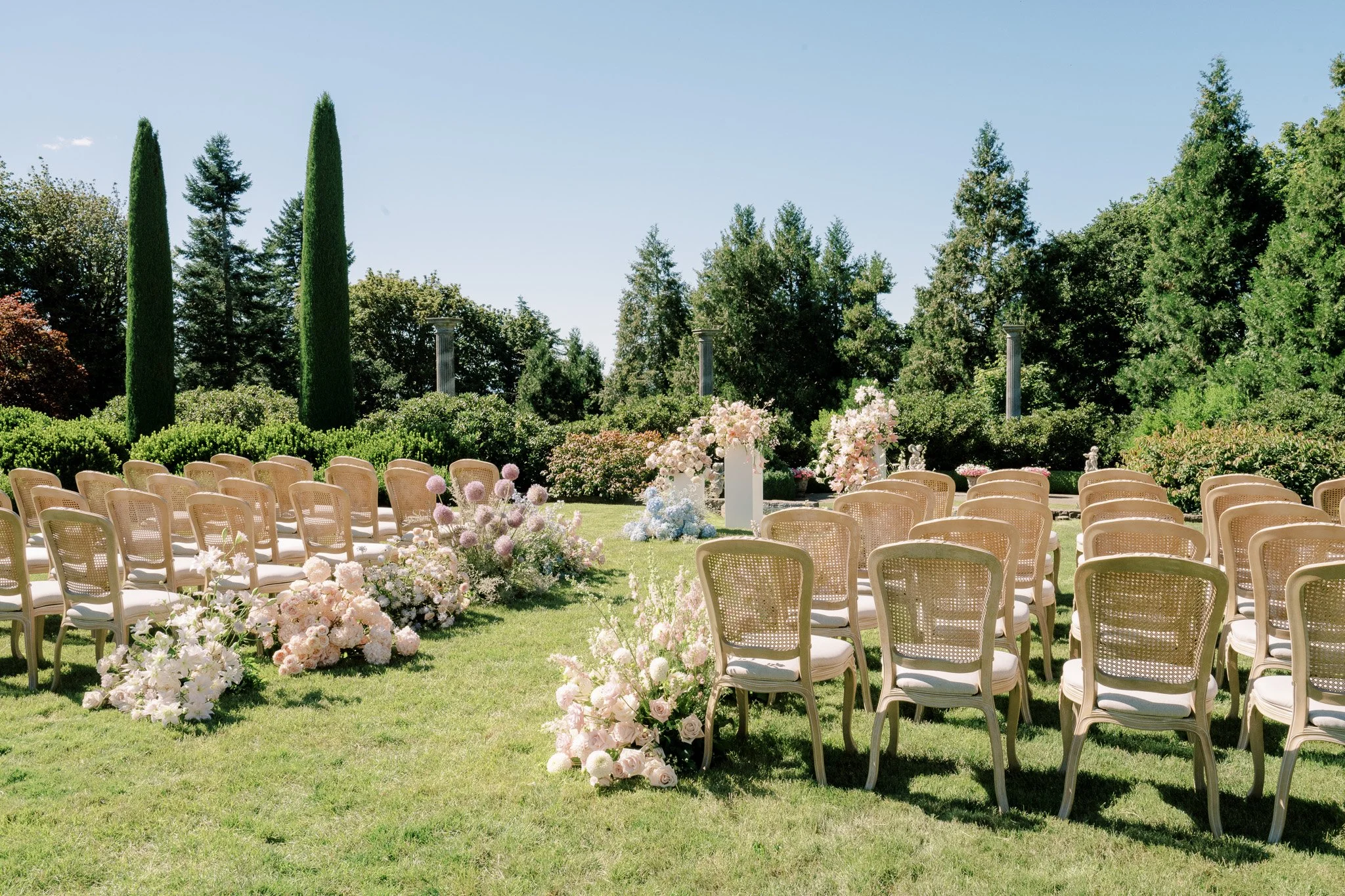 Oregon Castle Wedding Venue - California French Estate Wedding - Seattle Portland Castle Private Event Venue 