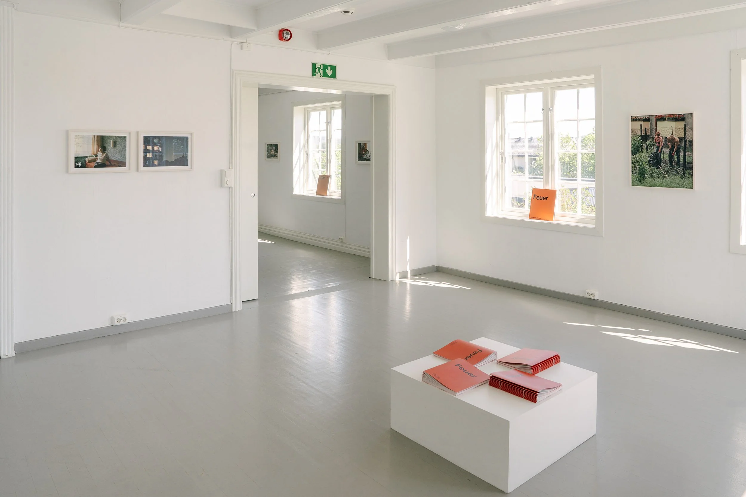 Installation at Fogdegaarden Kunstforening, Stathelle, June 2026.