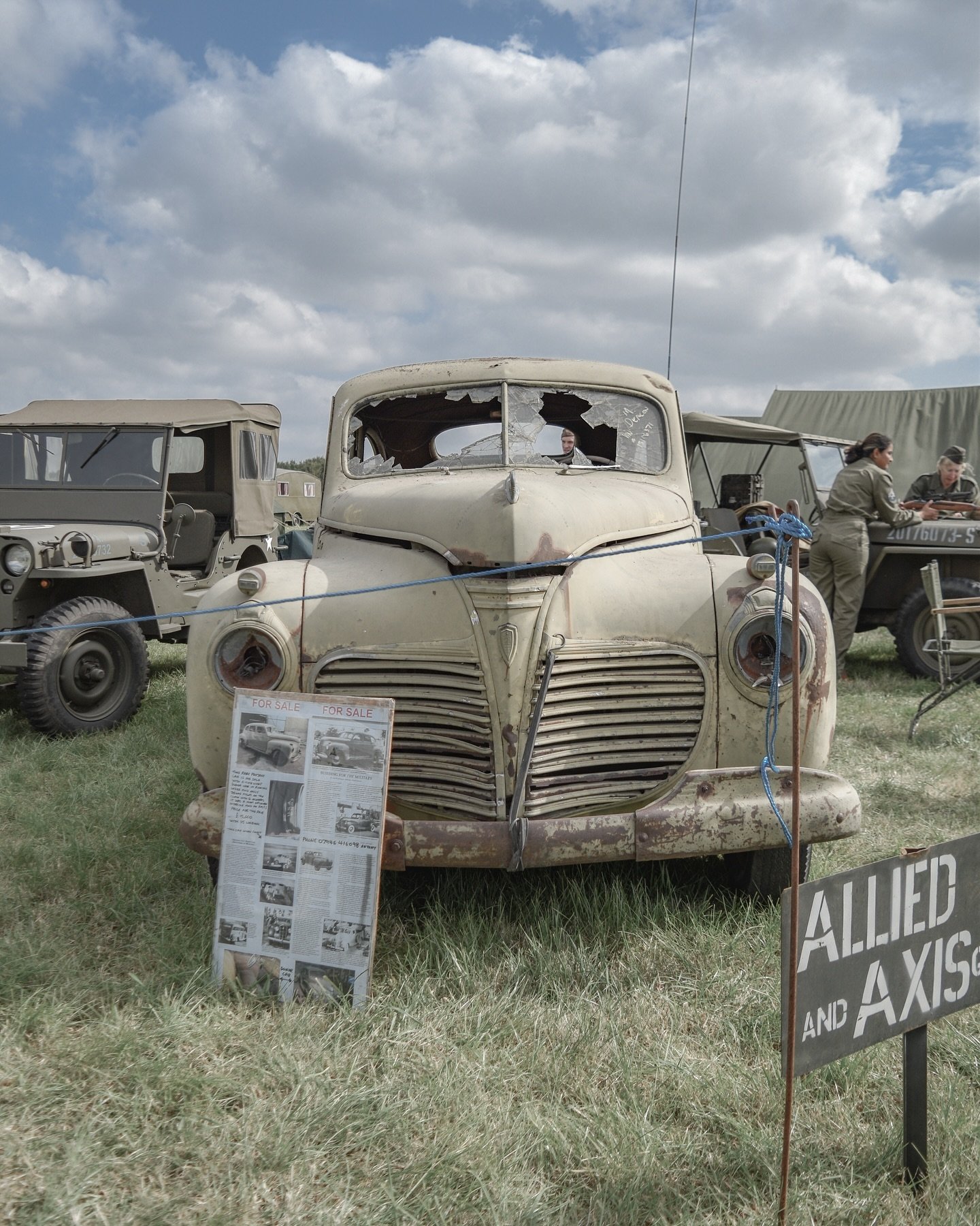 part 2 of the victory show 2024 🪖

cars from the 1940s are a different class and beauty. the @thevictoryshow had plenty of cars to showcase from this time and it was honestly so much fun walking around and seeing these beauties - to think of what th