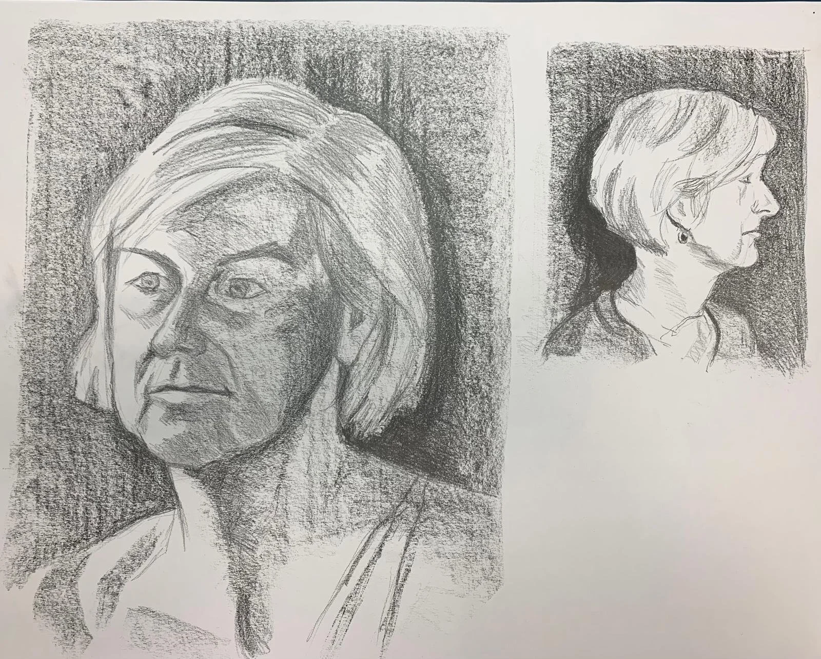LIVE Portret tekenen met houtskool