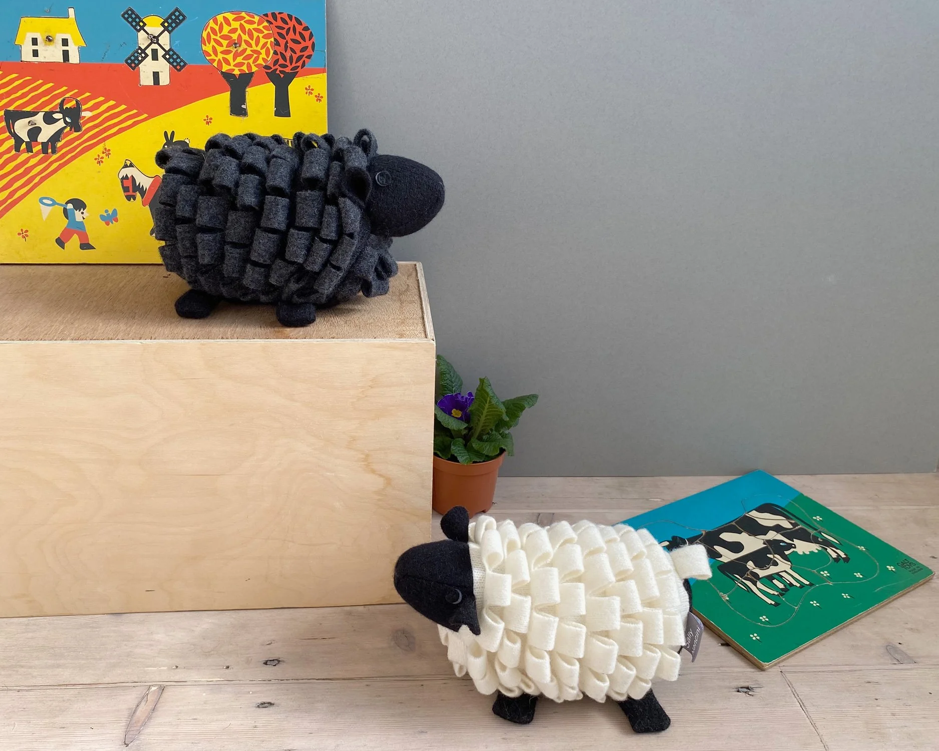 Knitted Sheep