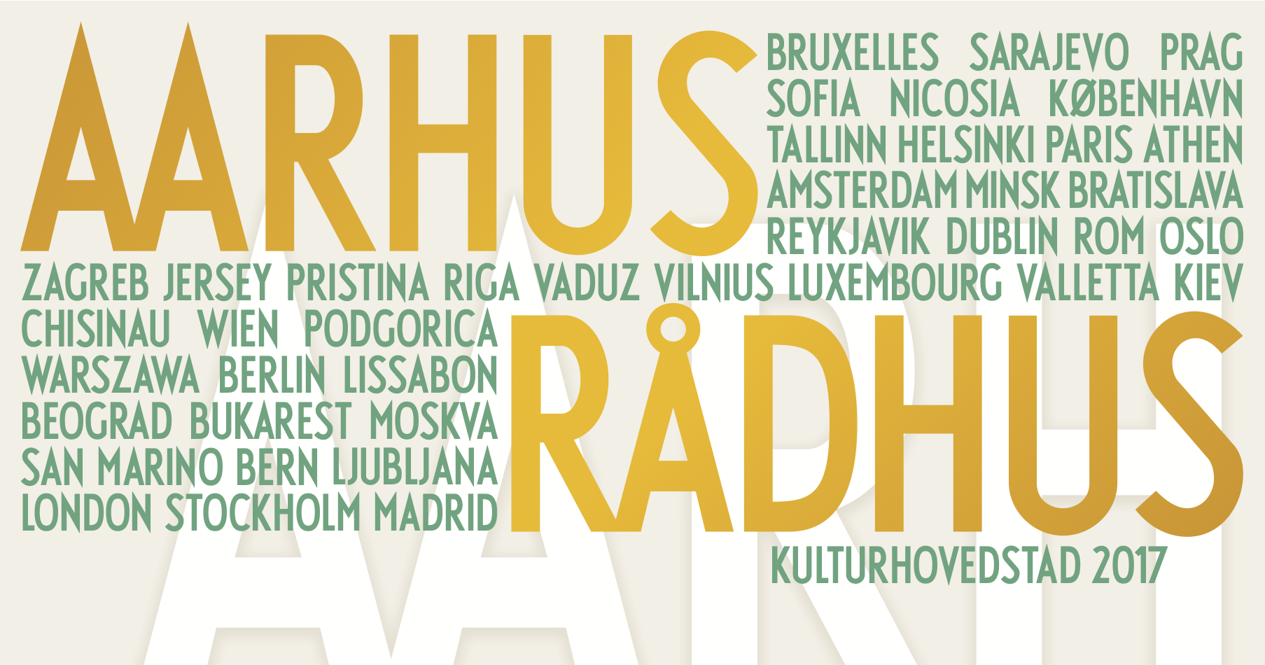 Typeface for Aarhus Rådhus — 2K/DENMARK – Typographic Design