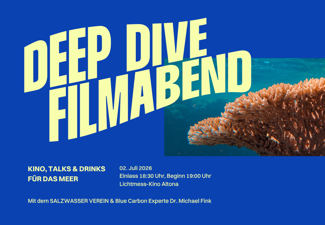 Deep Dive Filmabend &amp; Talk - Seegras, Korallen und Mangroven mit Experte Dr. Michael Fink