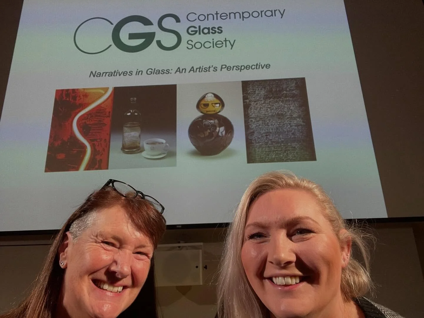 What a fabulous day we had on Friday at the V&amp;A. Thank you to everyone who attended the @contemporaryglasssociety Symposium. Thanks to @reinoliefkes and The V&amp;A team, @katharine.coleman @jamesmaskrey1 @glasslightspace @jeffzimmerglass and Moo