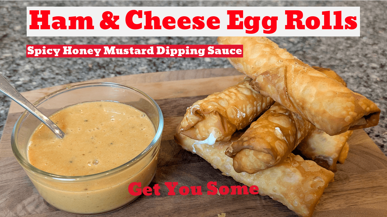 Ham and Cheese Egg Rolls