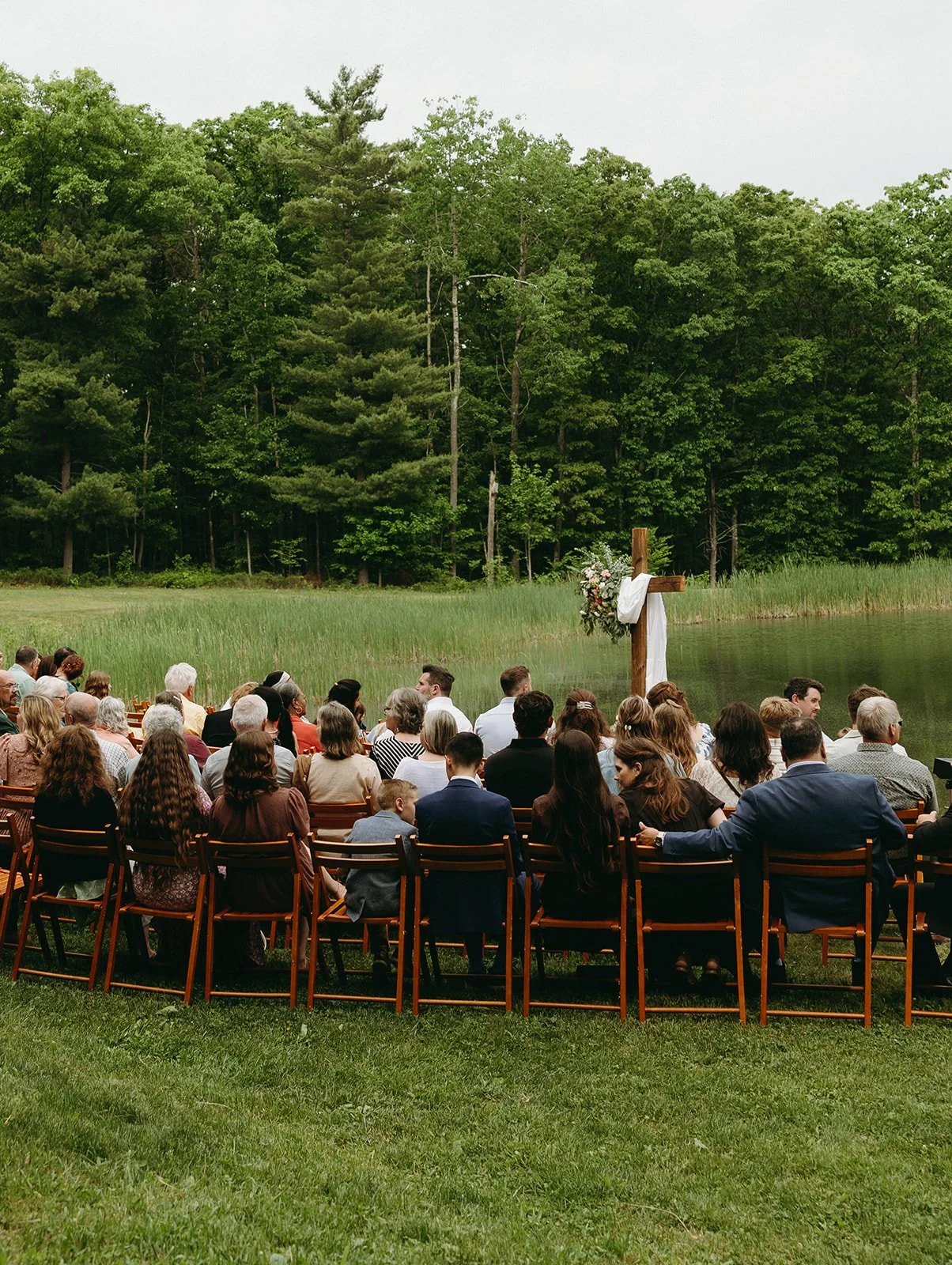 A Backyard Wedding Celebrating a Christ-Centered Marriage