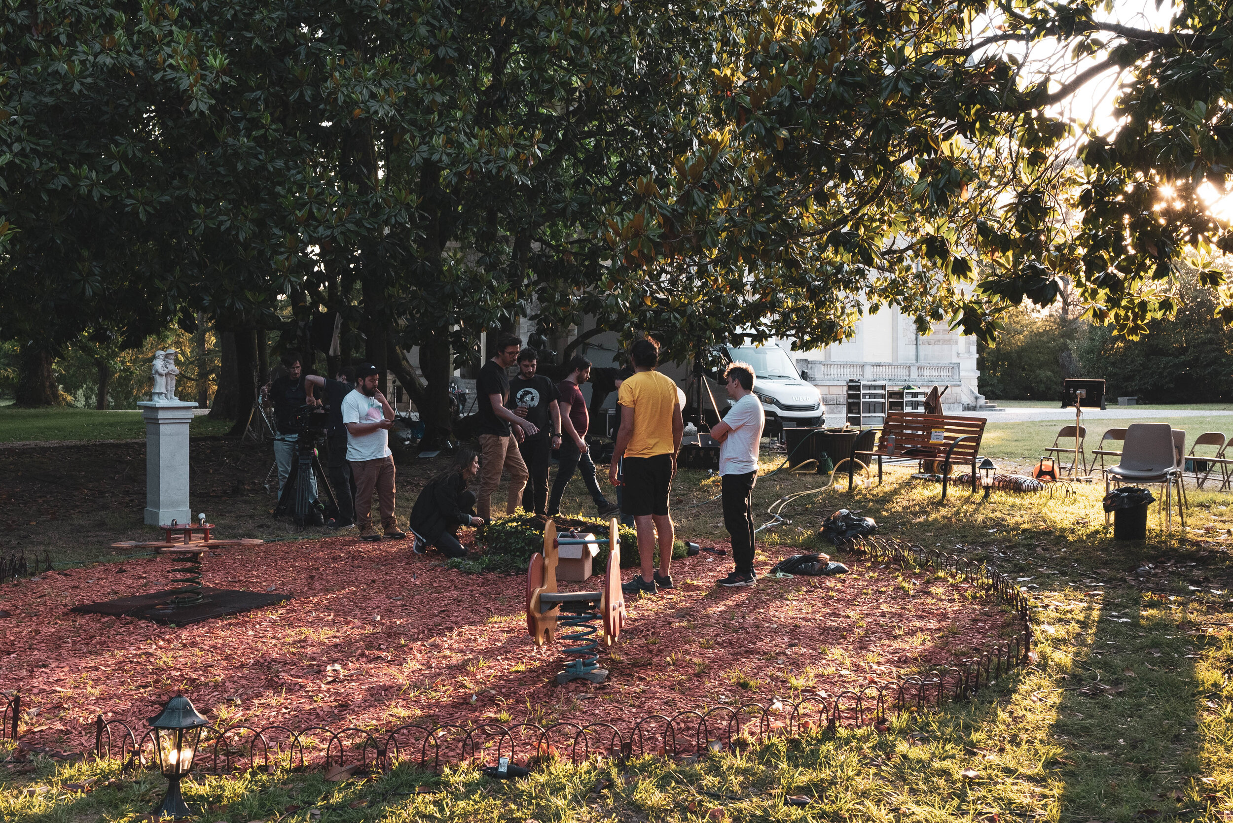 Mise en place avant la nuit