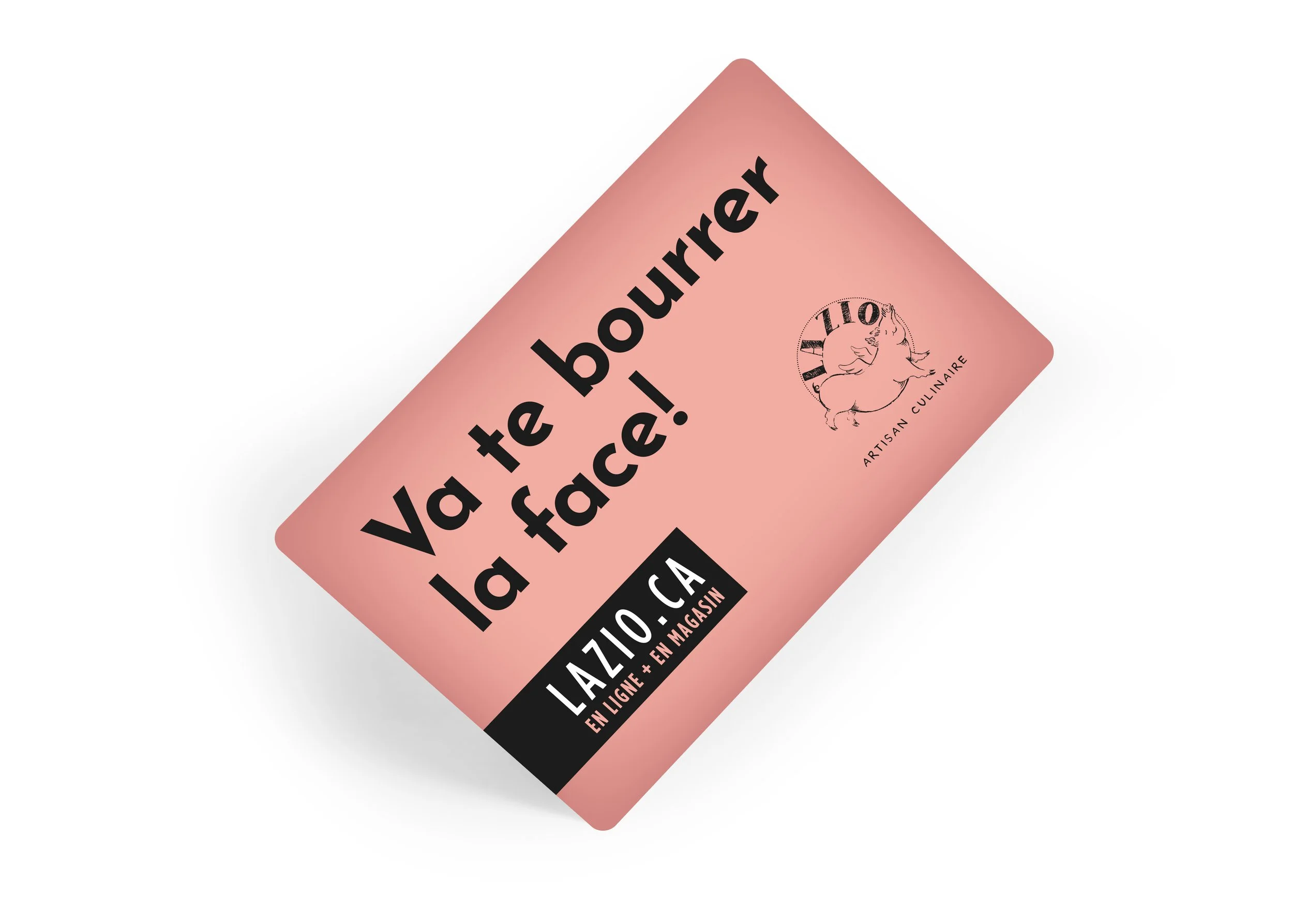 Certificat-cadeau physique