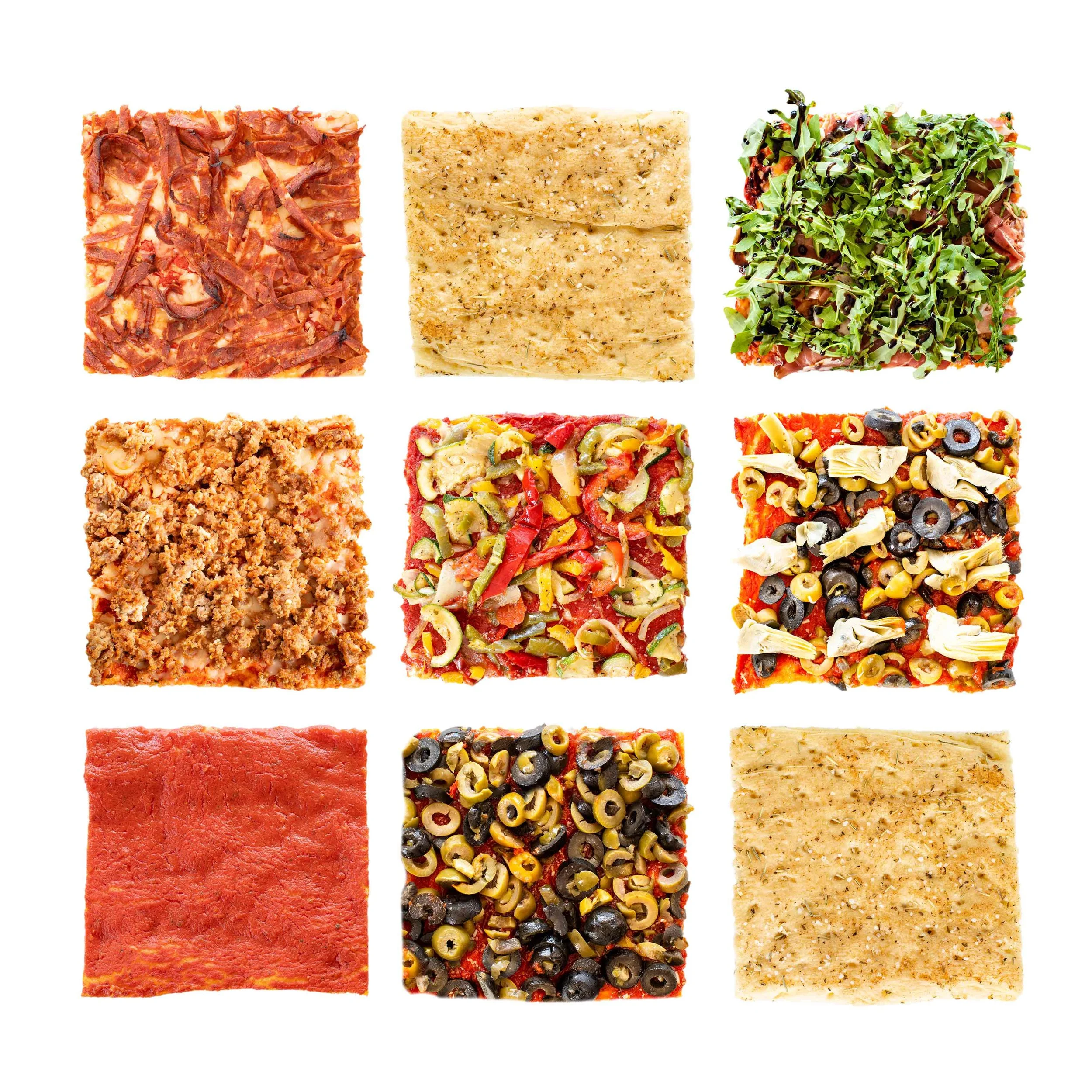 Sélection de pizza | 14$ à 56$