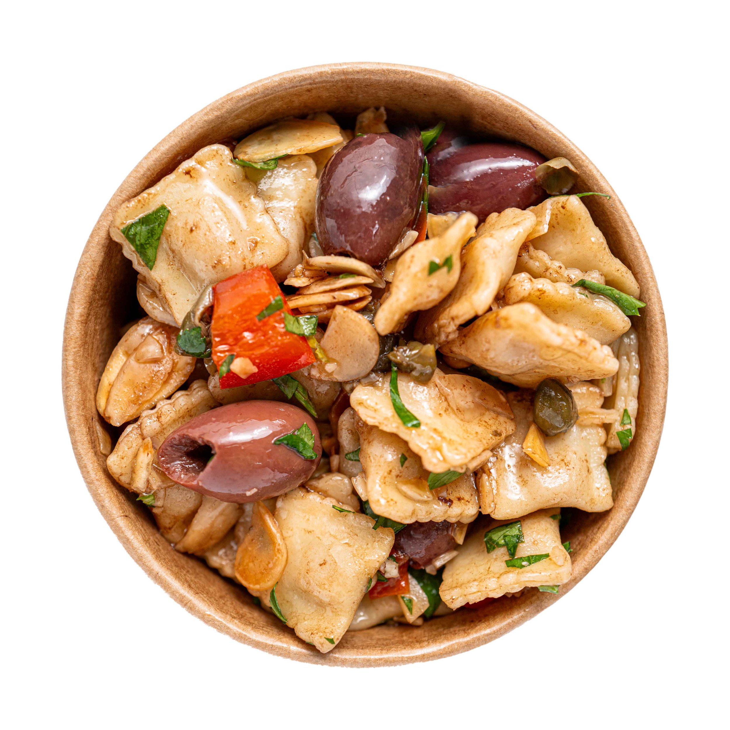 Salade mini-ravioli