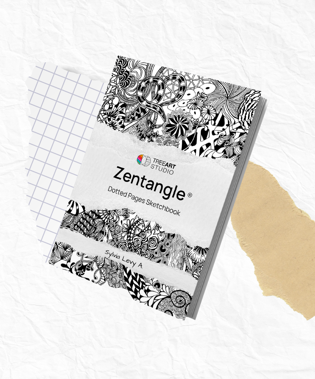 Cuaderno de bocetos Zentangle - By Sylvia Levy