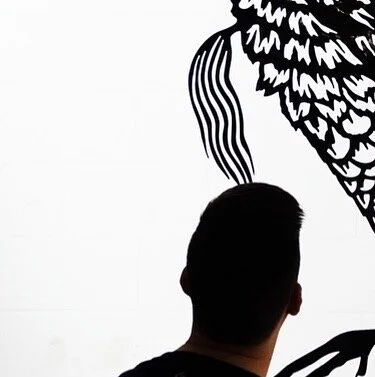 4/9 “Meleagris Live Free Or Die” detail from no.3 (2022). Steel sculpture, H: 6.7ft. Photo by Ethan Townsend, edited by Alexander Augustus. #newhampshire #usa #AlexanderinMimesis #mimesis #Sketching #penandink #drawing #art #illustration