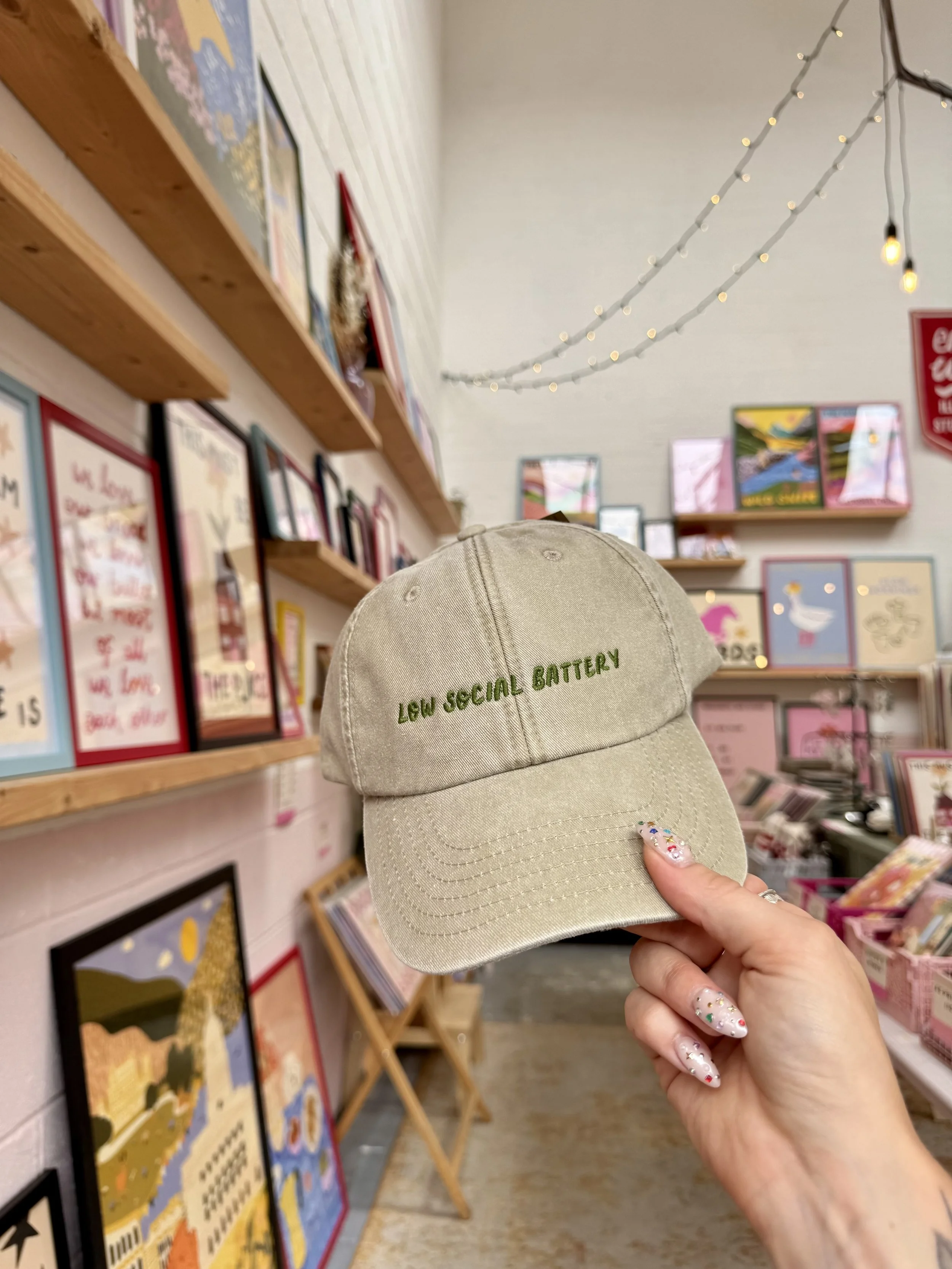 Low Social Battery | Baseball Cap