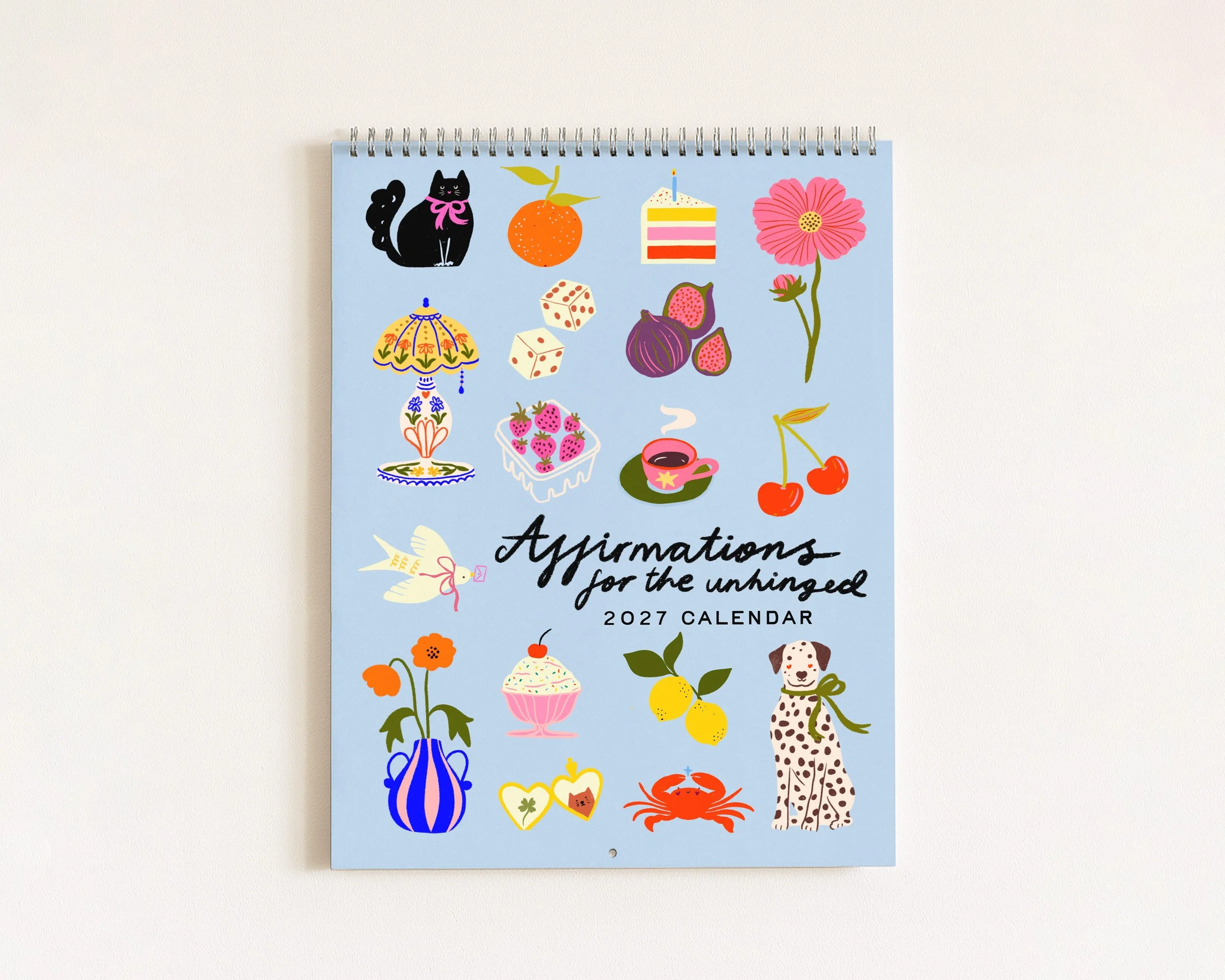 Affirmations For The Unhinged | 2027 Calendar *PREORDER*