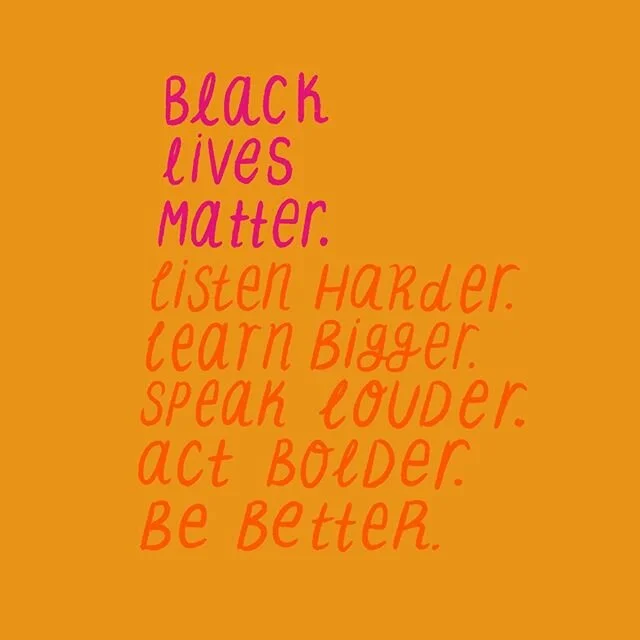 Could not put into words these last few days but I&rsquo;ve been reading and watching and listening and now I&rsquo;m using this platform whatever size it is. IT IS NOT ENOUGH TO BE NON RACIST - WE MUST BE ANTI RACIST, Angela Davis what a woman. Ther