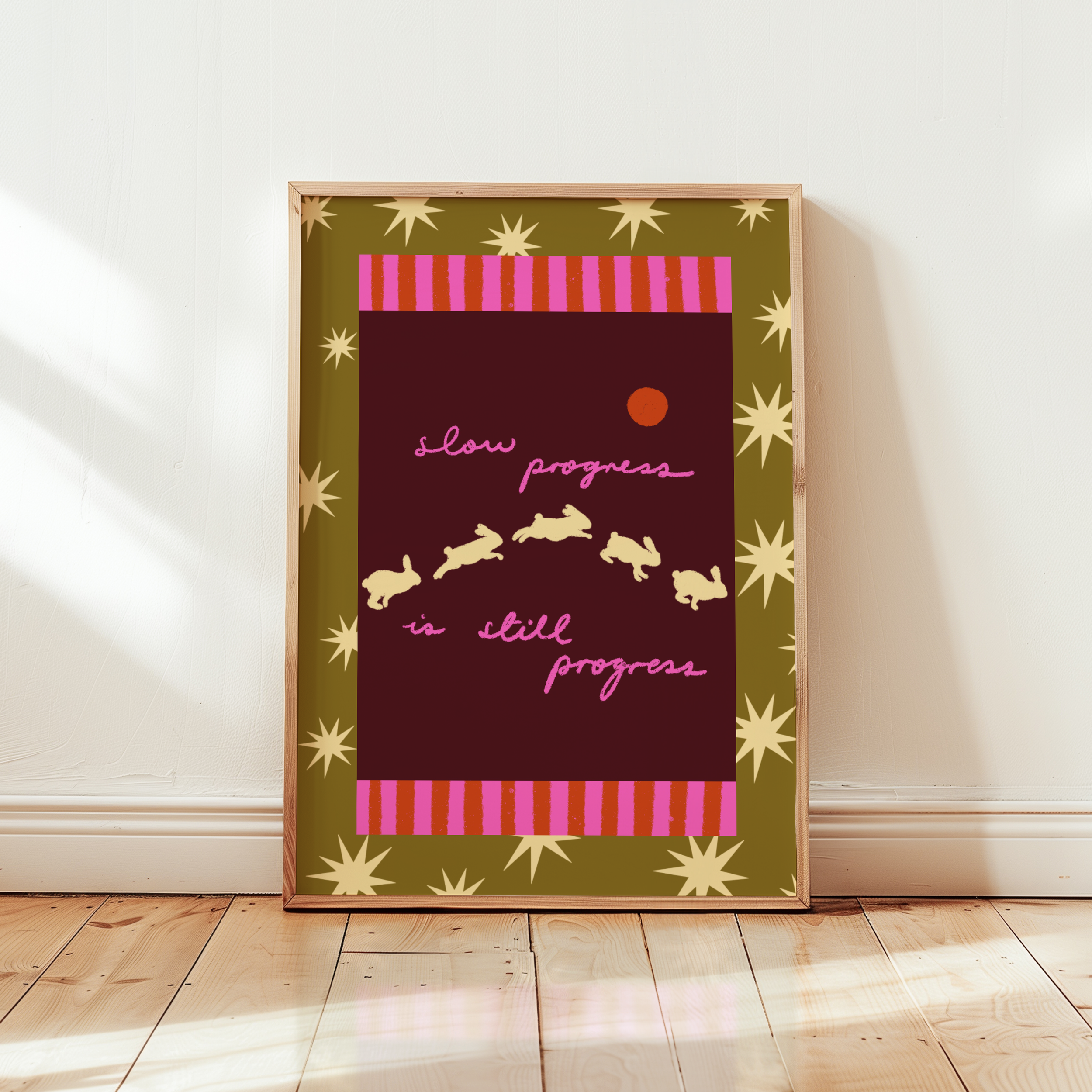 Slow Progress Is Still Progress | Art Print