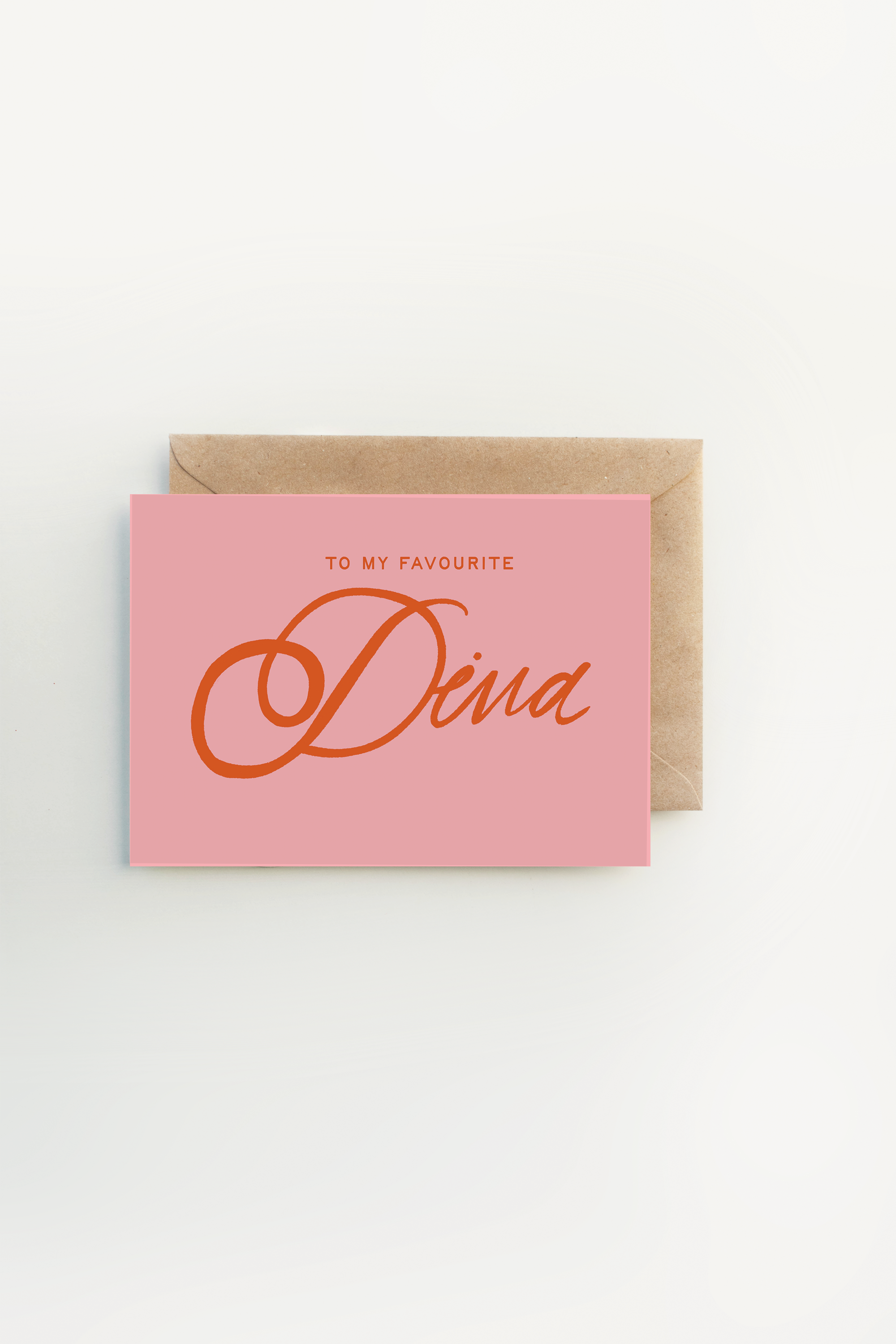 MY FAVOURITE DIVA | Greetings Card