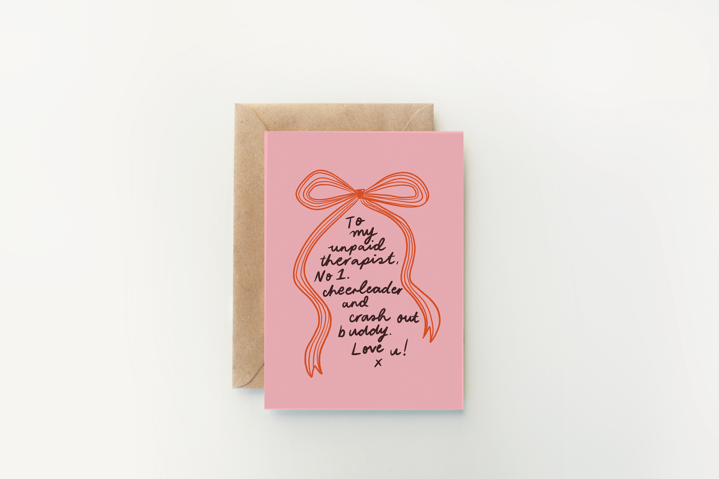 UNPAID THERAPIST | Greetings Card