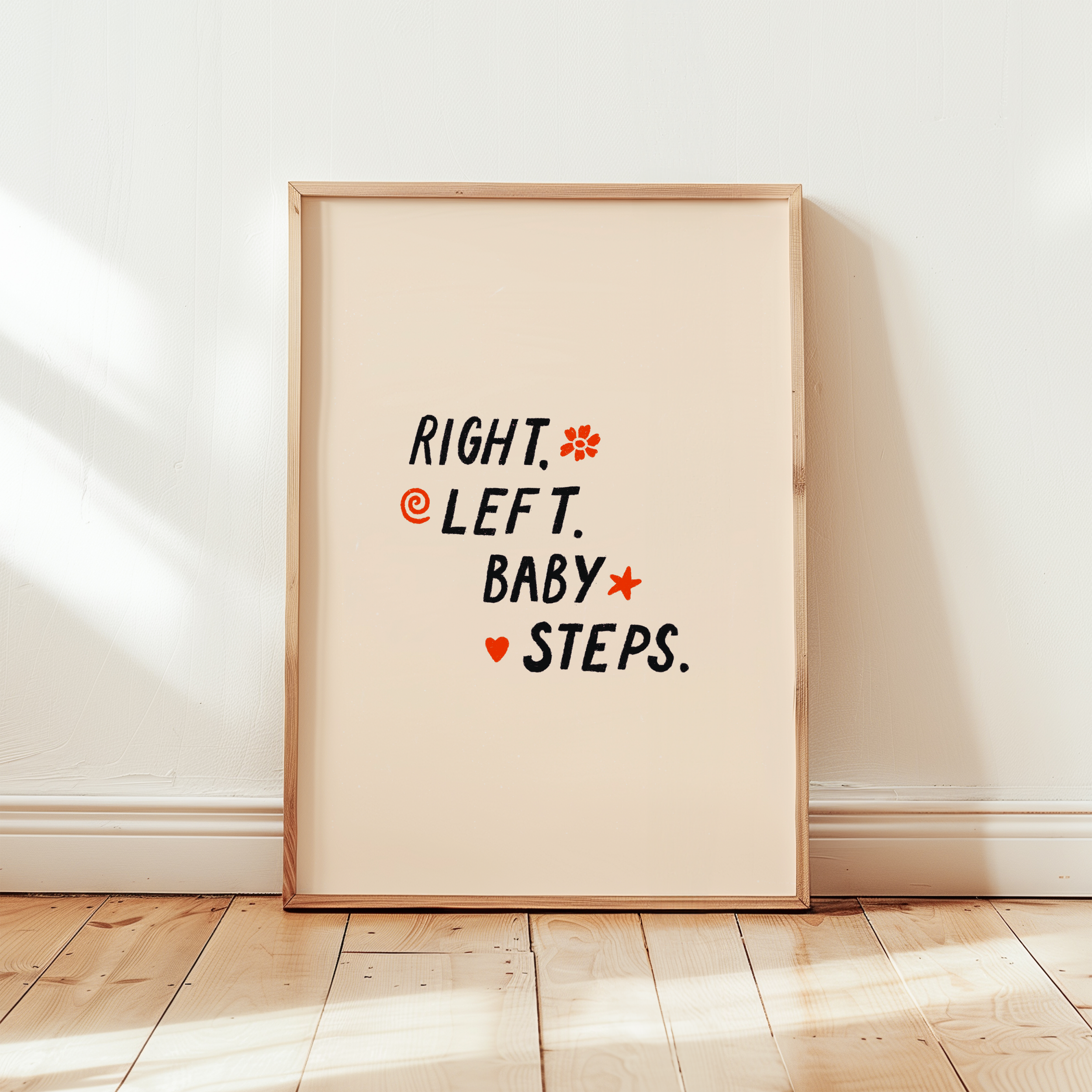 Right Left, Baby Steps - Olivia Dean | Art Print