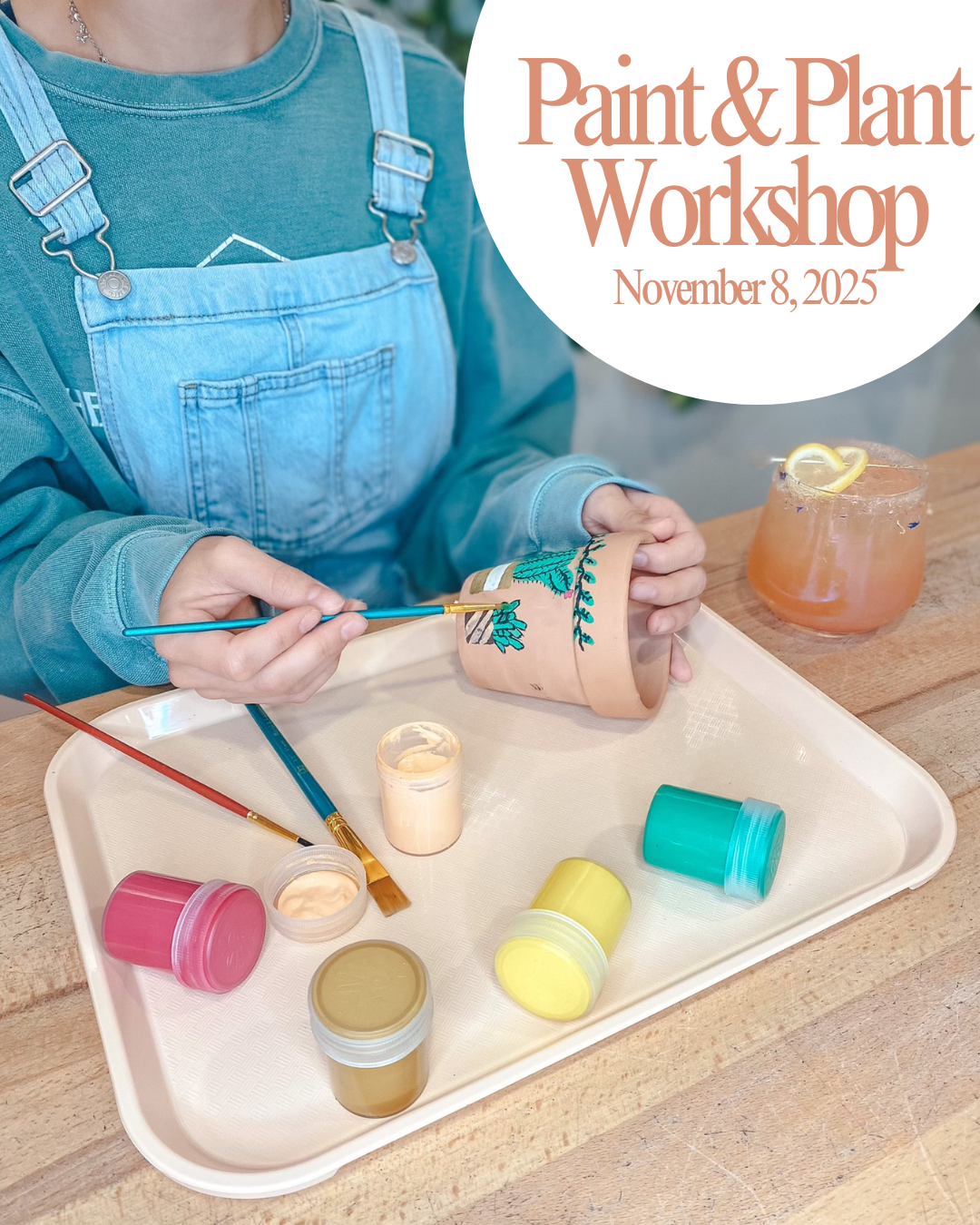 Kids 'Paint & Plant' Workshop