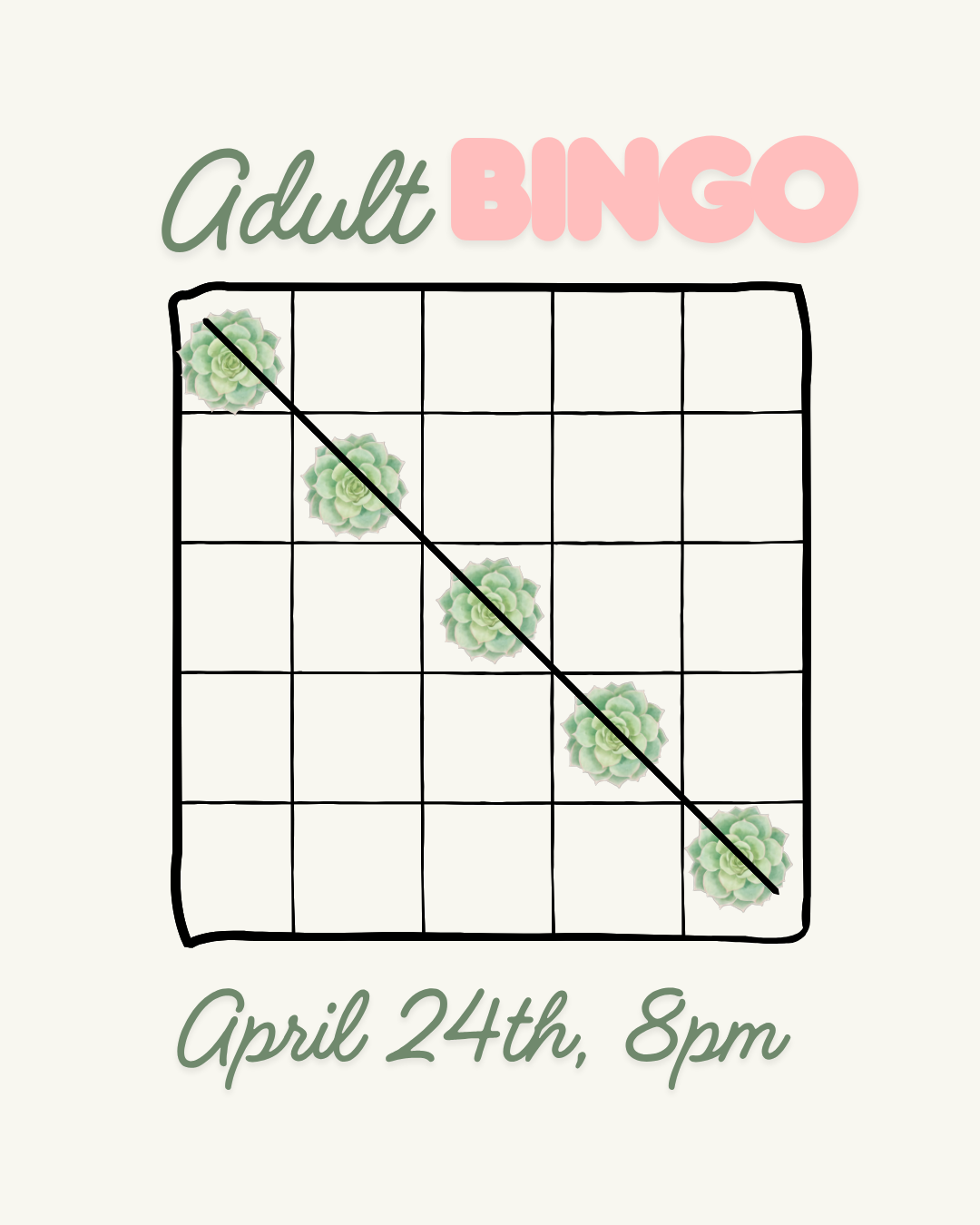Adult Bingo Night