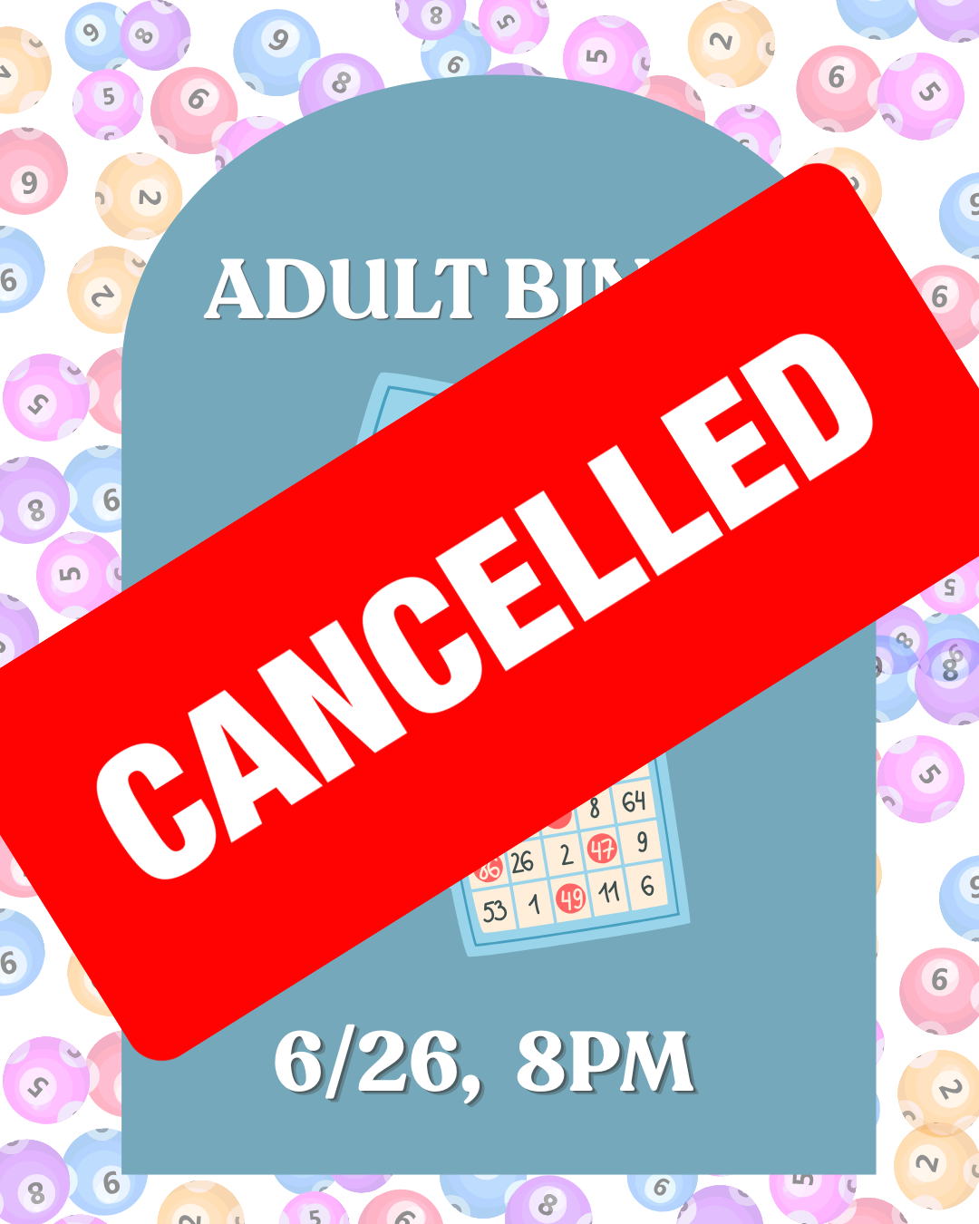 Adult Bingo Night 