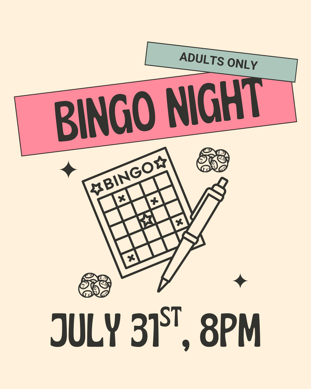 Adult Bingo Night