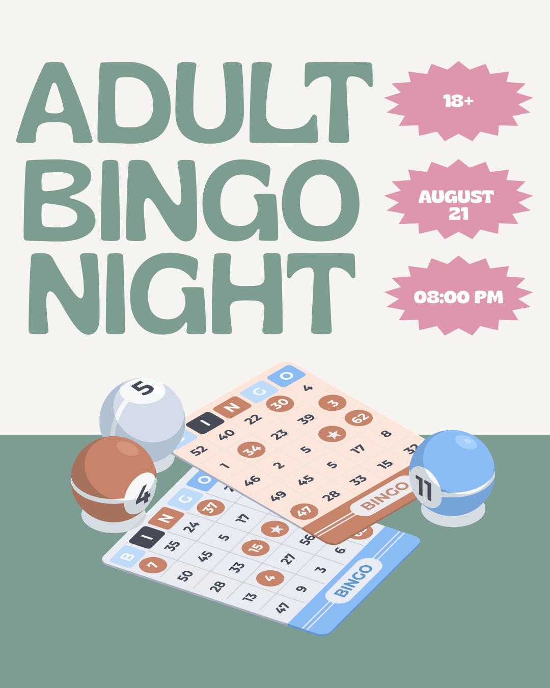 Adult Bingo Night