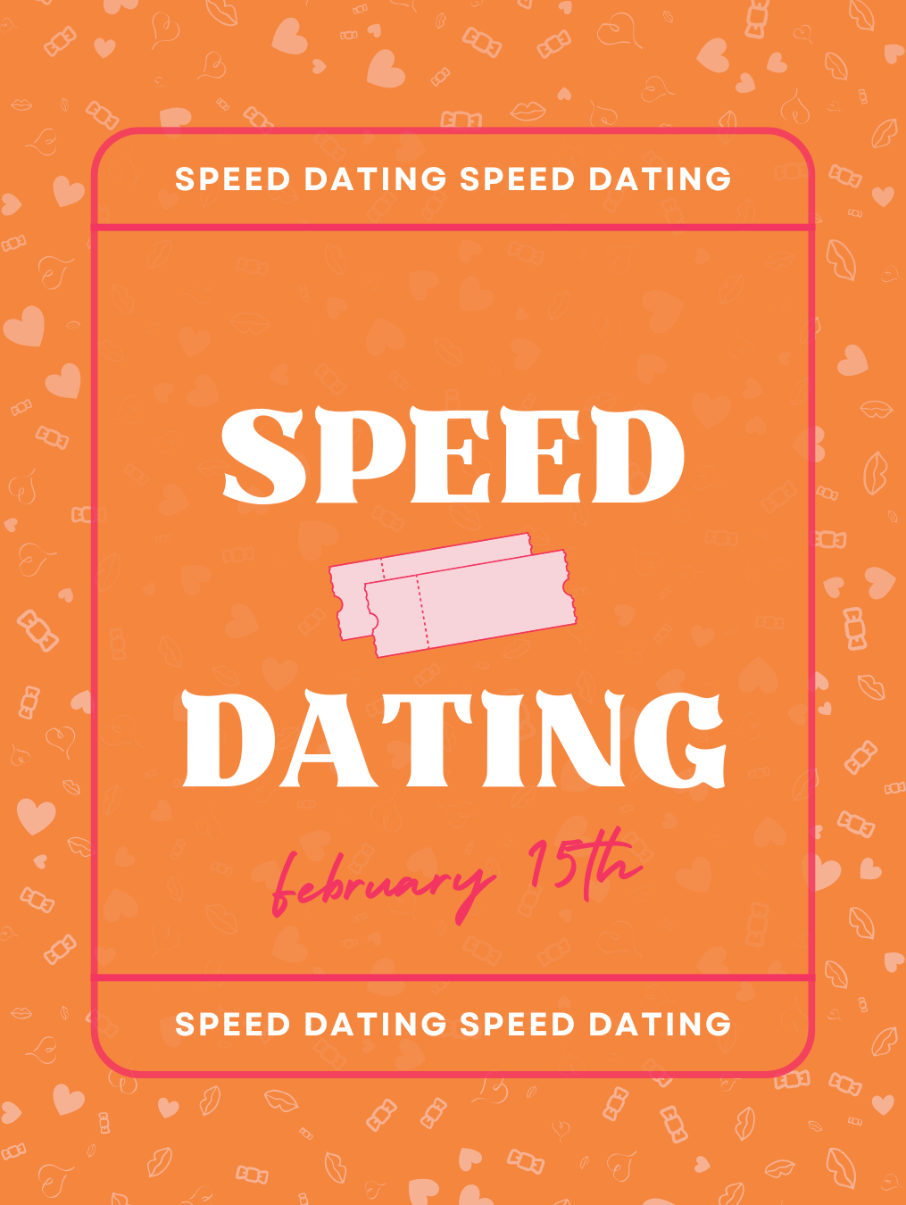 Speed Dating - Women's Ticket