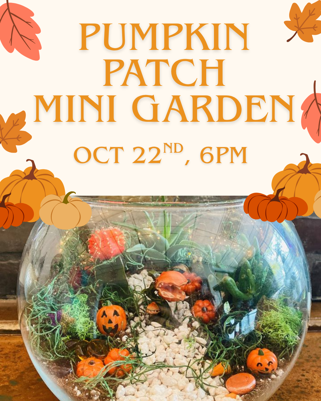 Pumpkin Patch Mini Garden