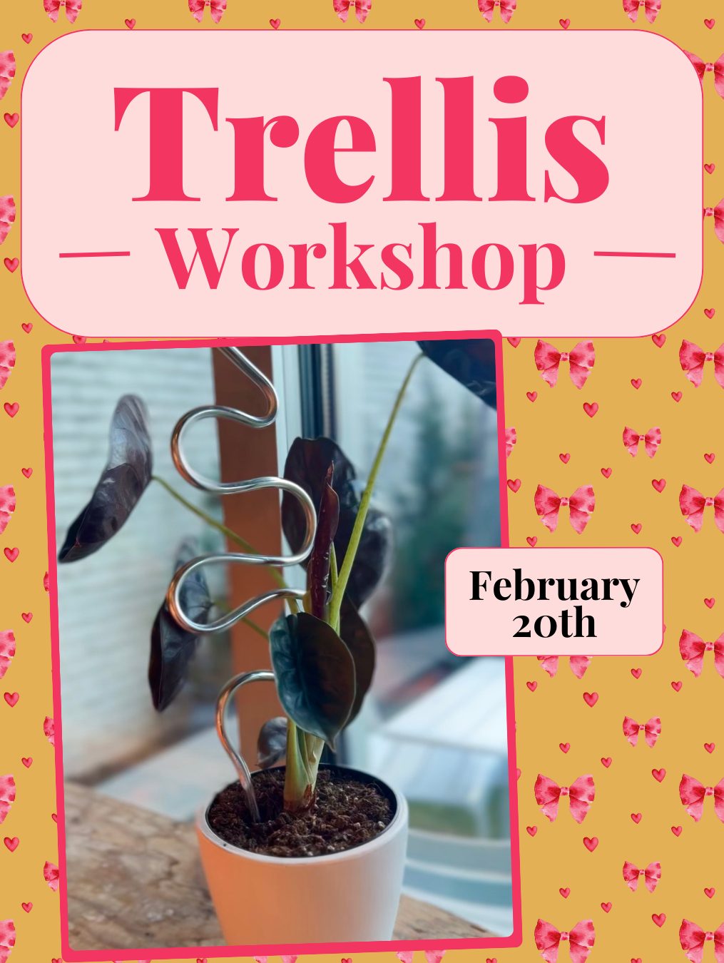 DIY Trellis Workshop