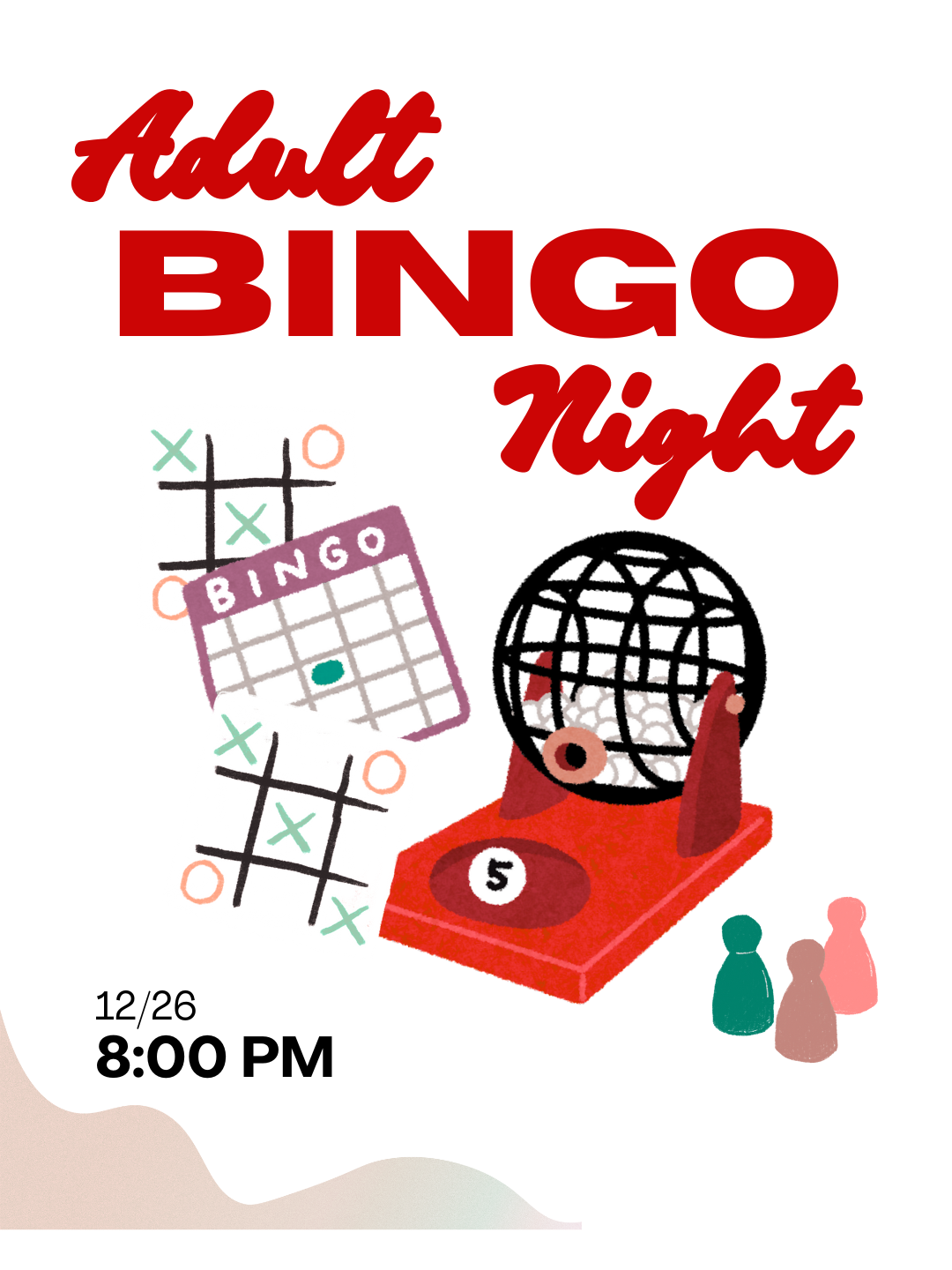 Bingo Night - Adults Only (12/26)