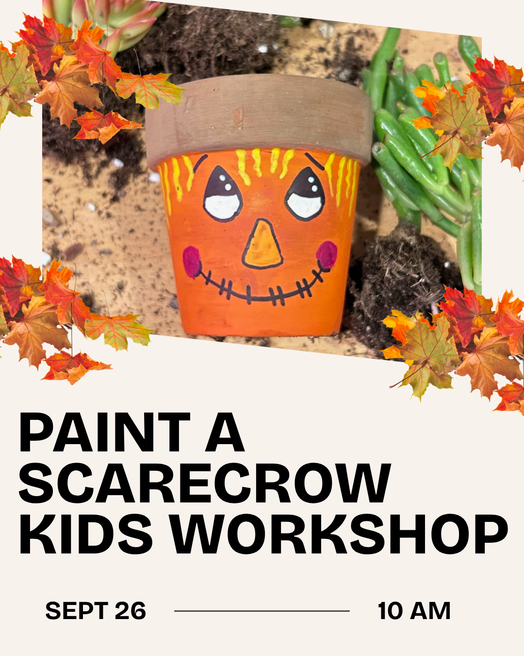 Kids 'Paint A Scarecrow' Workshop