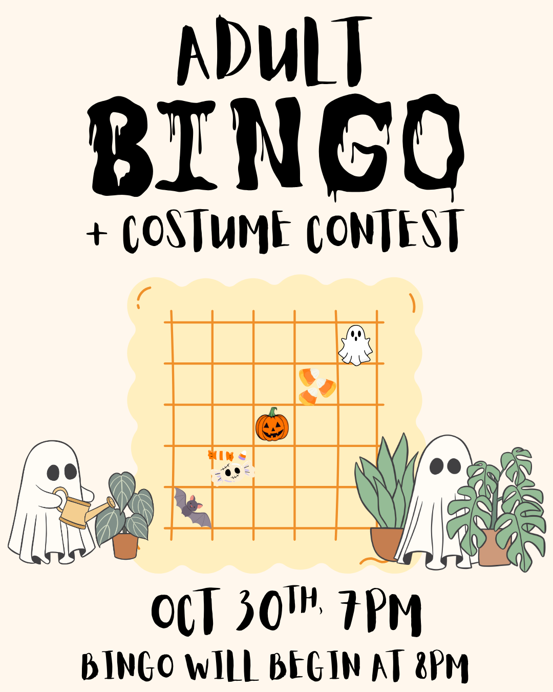 Bingo Night - Adults Only