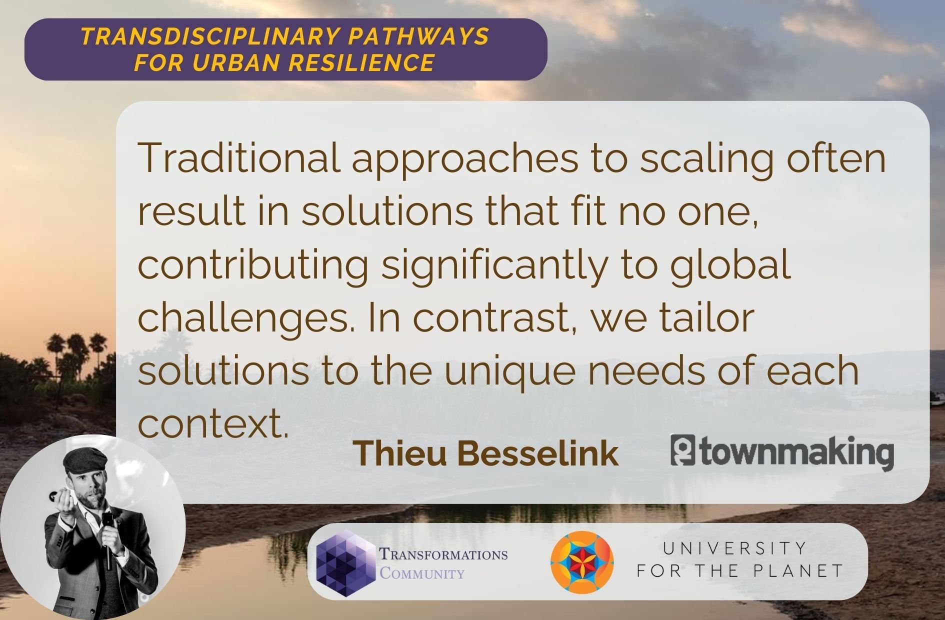 Urban Resilience Transformations Community