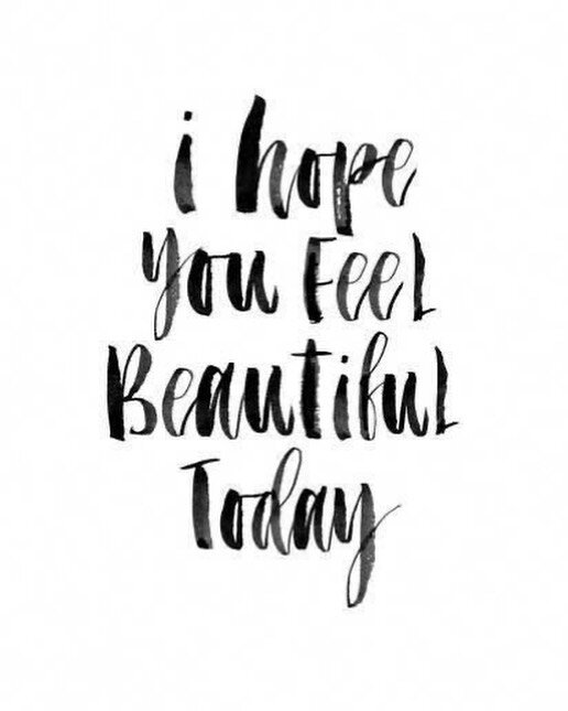 As you should feel beautiful EVERY DAY ❤️

&bull;
&bull;
Happy Wednesday babes 💗