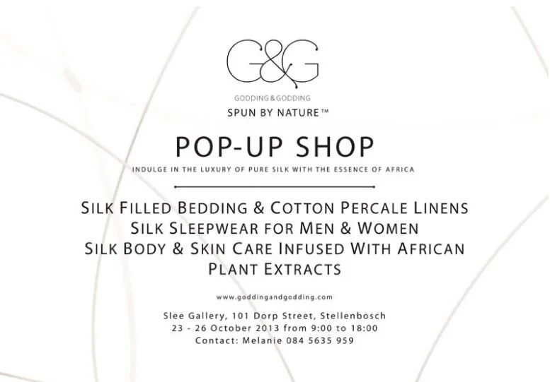 Godding &amp; Godding pop-up shop