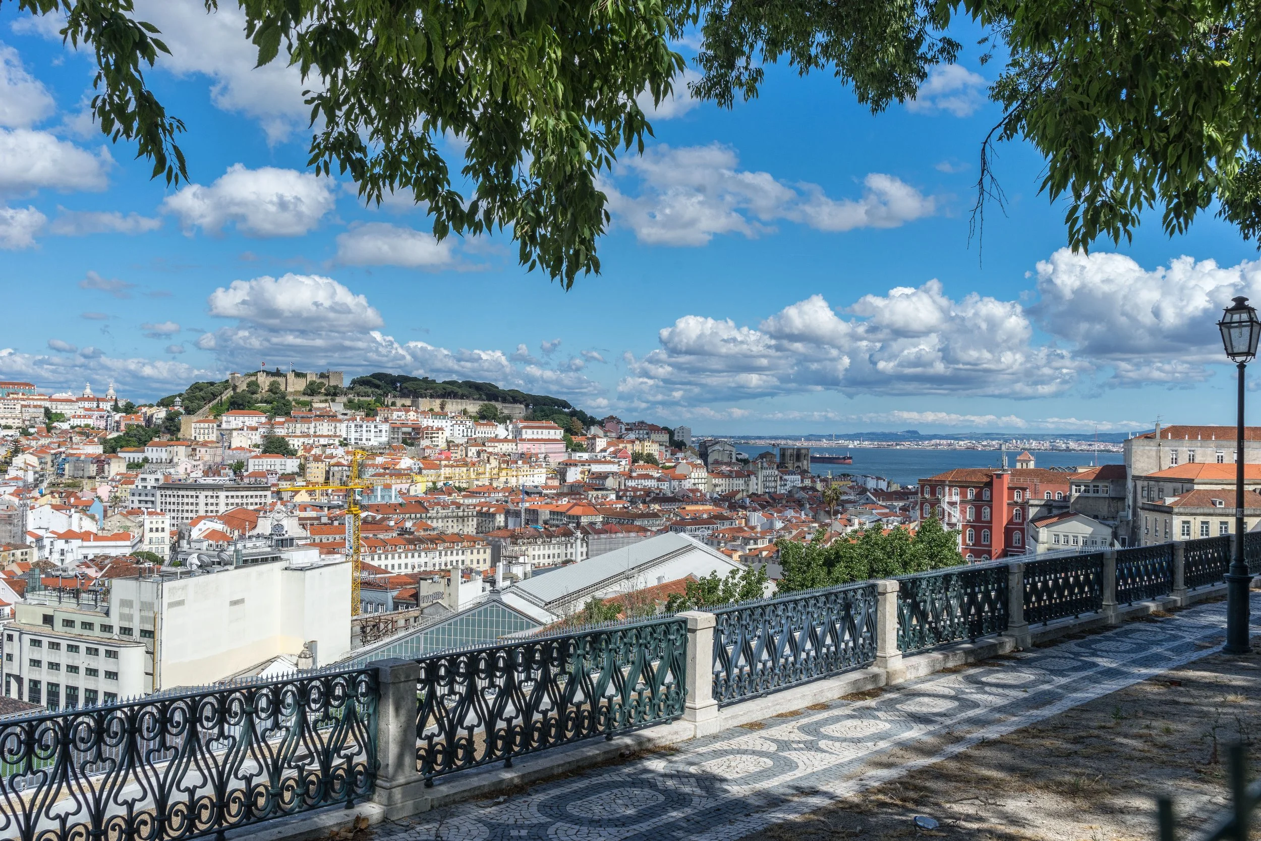 Lisbon city view in Portugal
