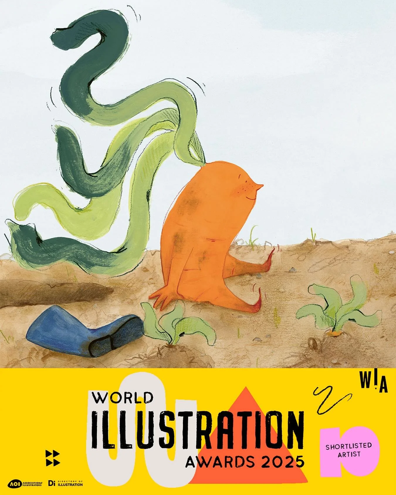 So happy to announce that this cheeky Carrot made it to the @worldillustrationawards SHORTLIST!! Wahooooo!! 🐰🥕🥳 Thank you very much to the judges and @theaoi 
Congratulations to all the other shortlisted illustrators!

@flcbooks @quartokids #ohcar